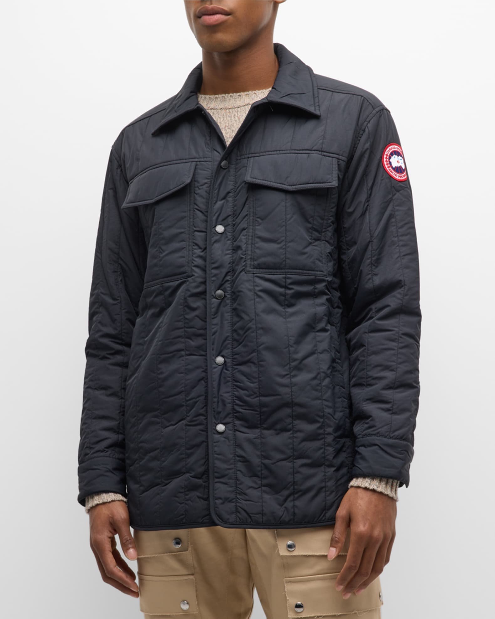 Men s Carlyle Quilted Overshirt