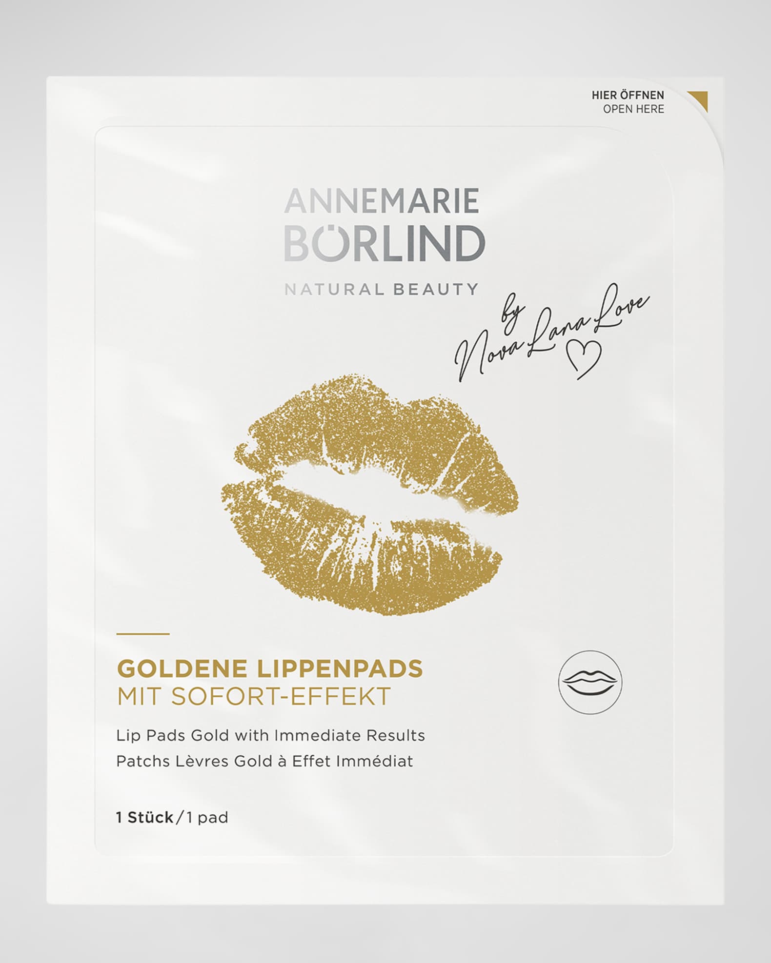 ANNEMARIE BORLIND Lip Pads Gold