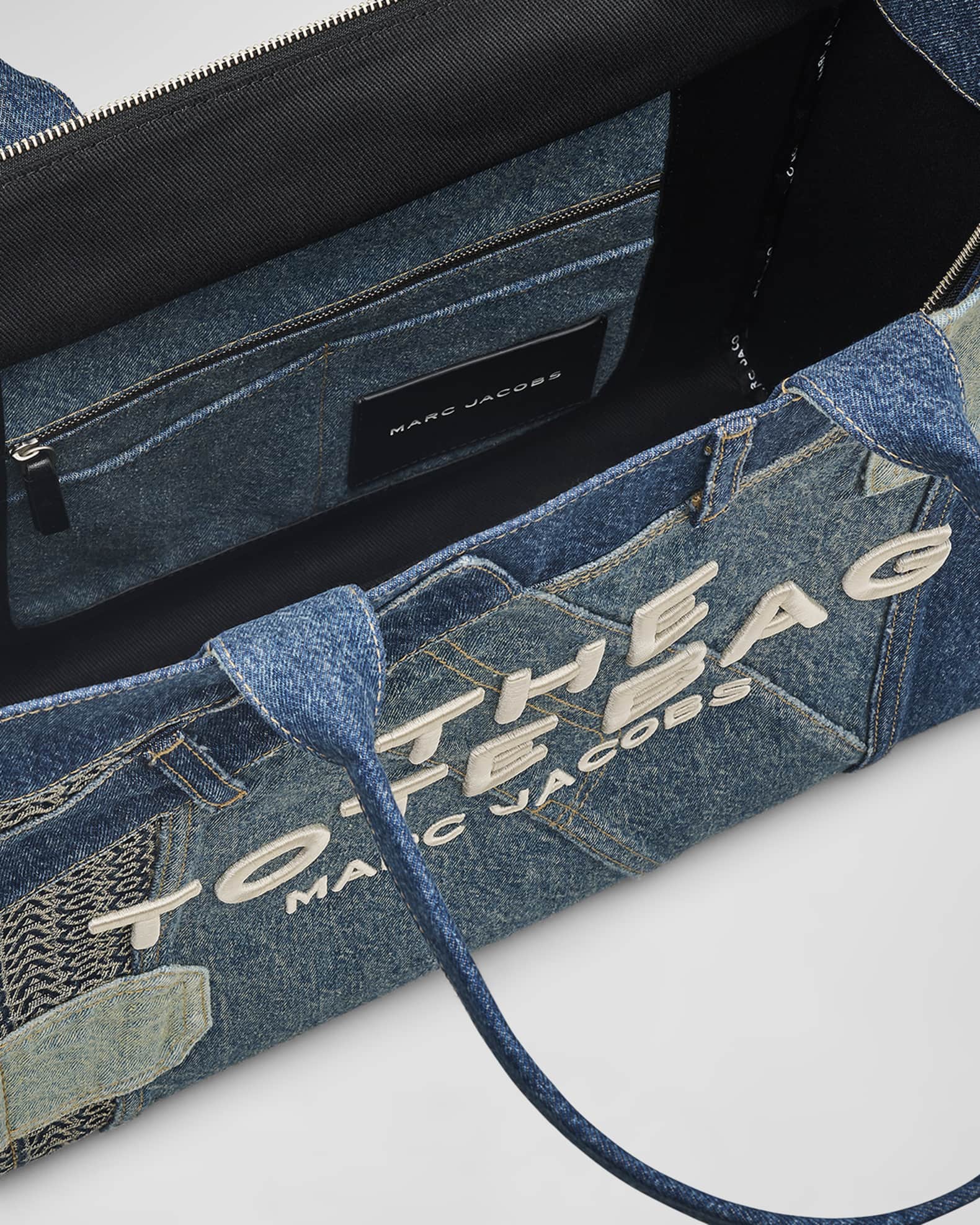 Marc Jacobs The Deconstructed Denim Large Tote Bag | Neiman