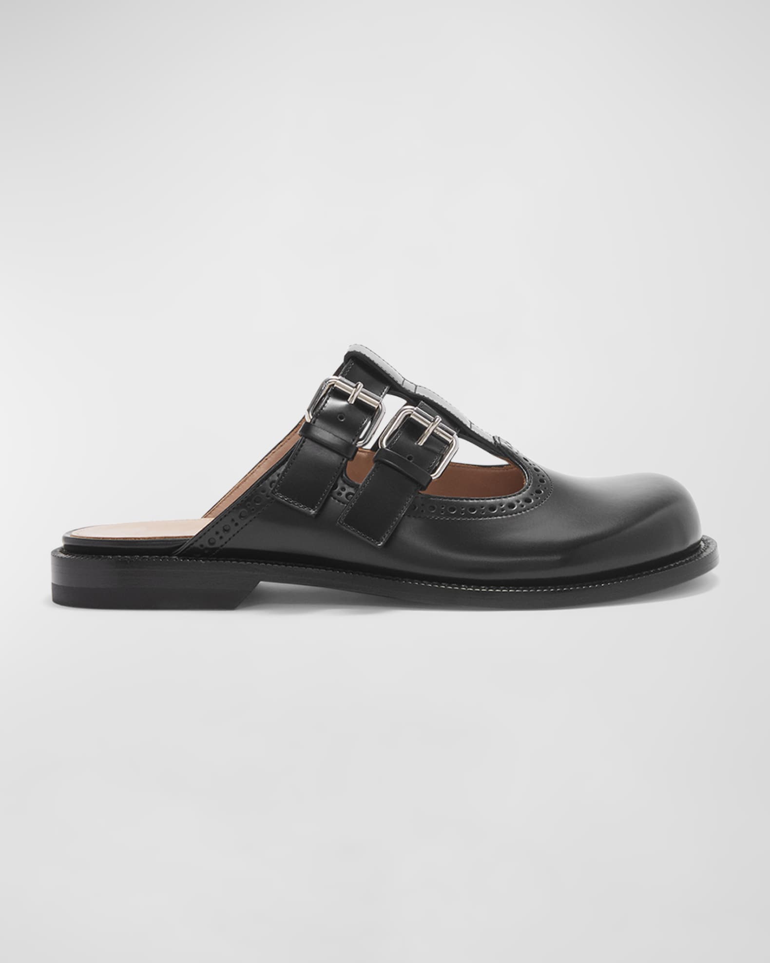 Campo Leather Mary Jane Mules 0