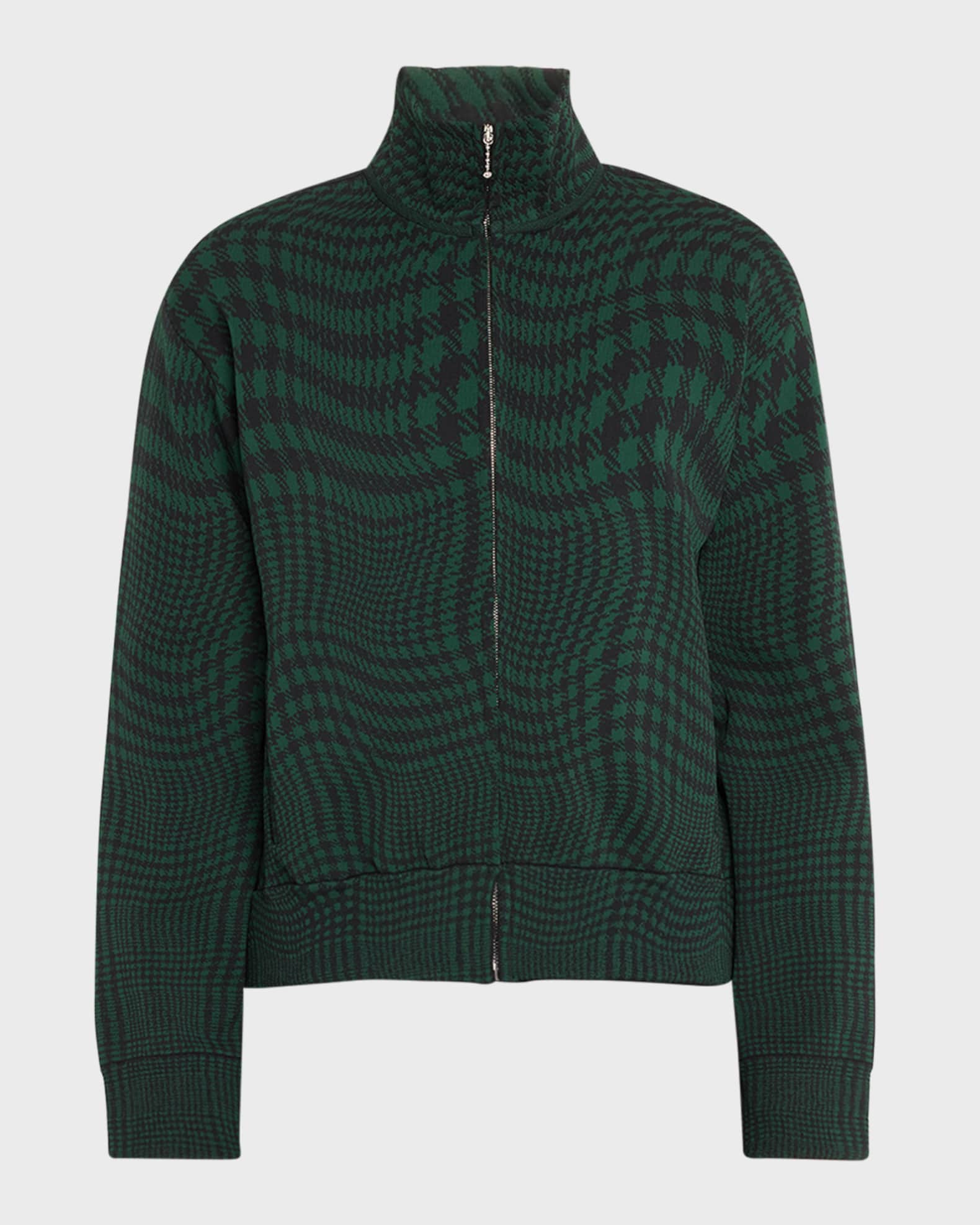 Burberry Brown Check Track Jacket