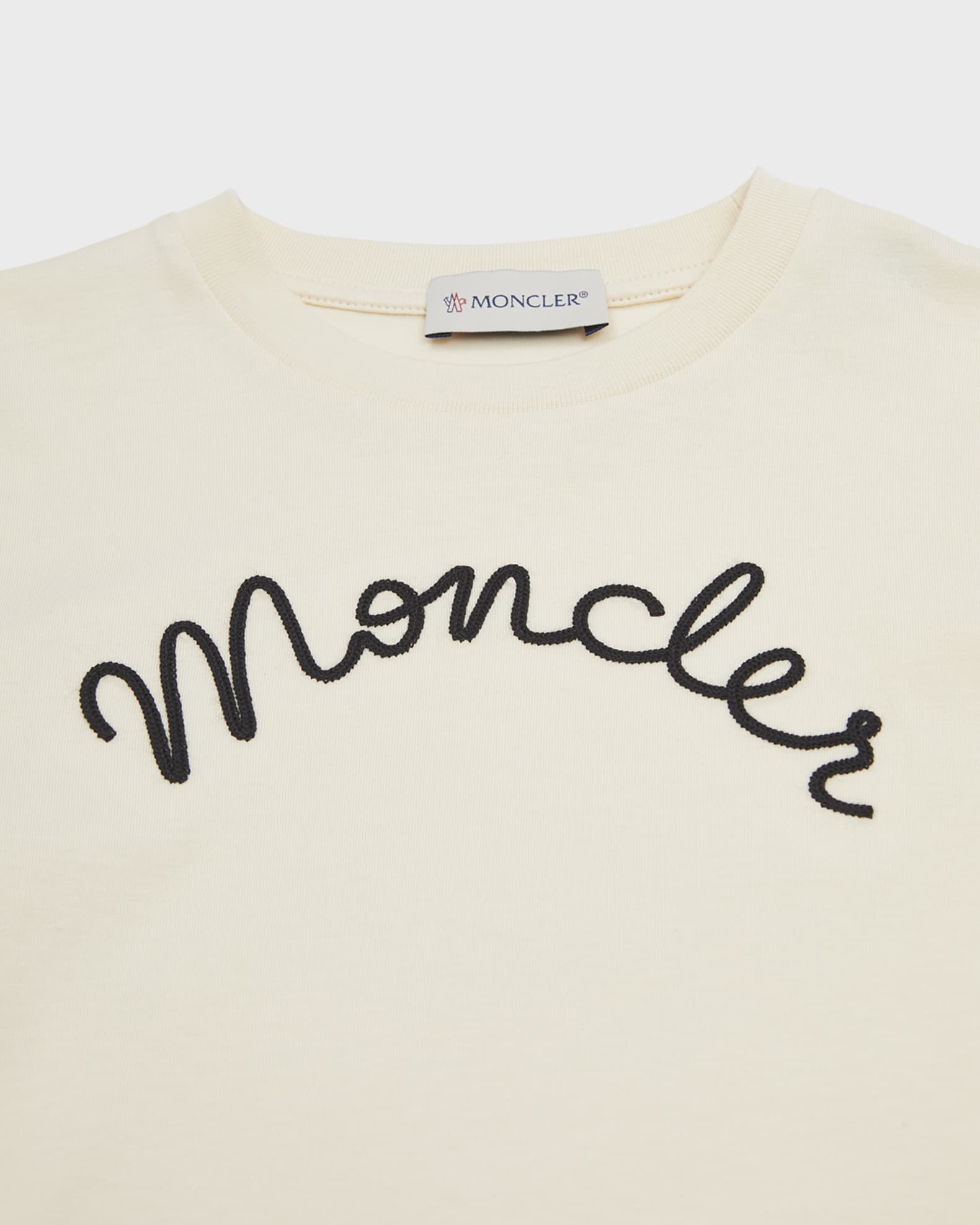Girl's Logo Script Long-Sleeve T-Shirt, Size 8-14
