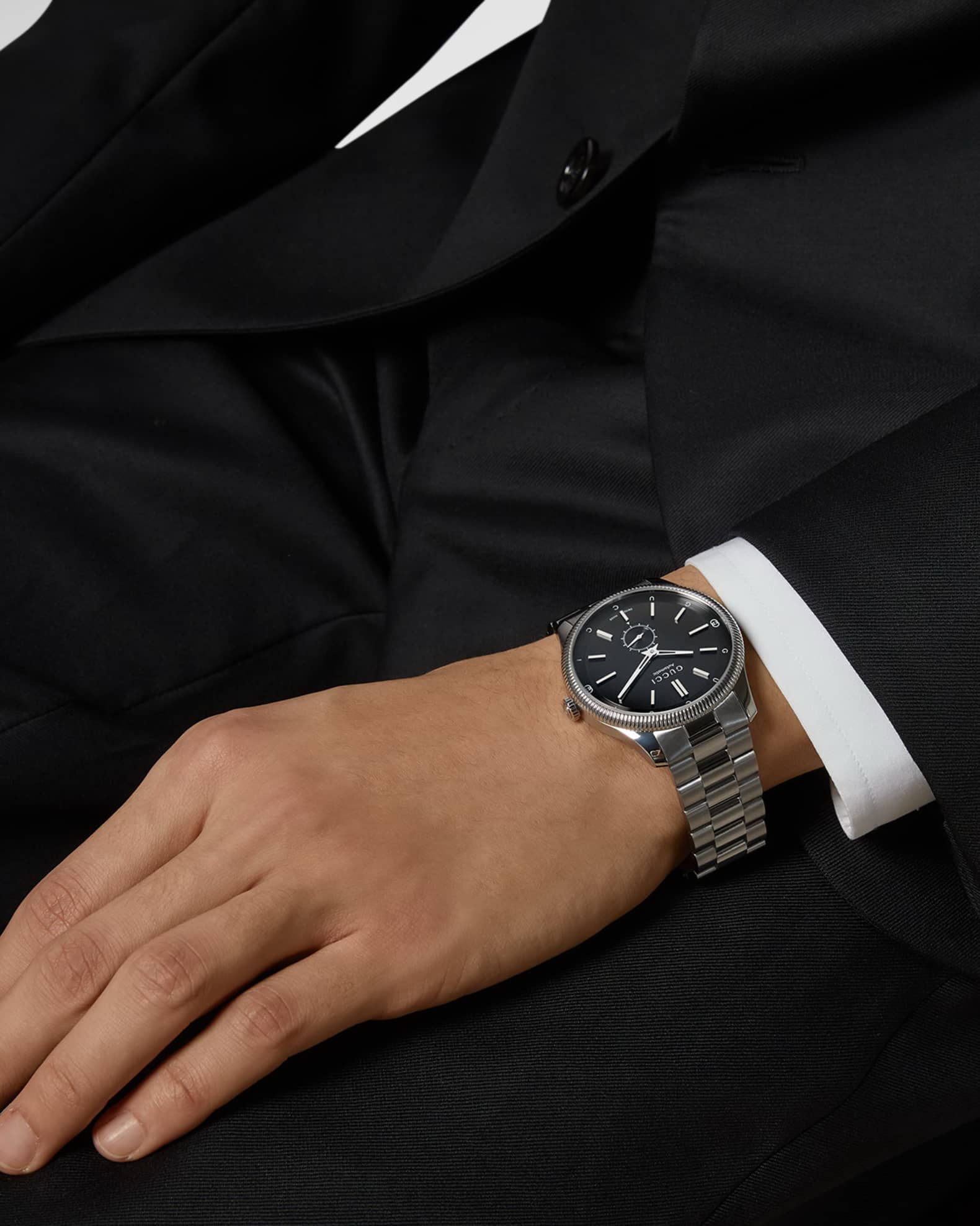Gucci Men s G Timeless Slim Bracelet Watch 40mm Neiman Marcus