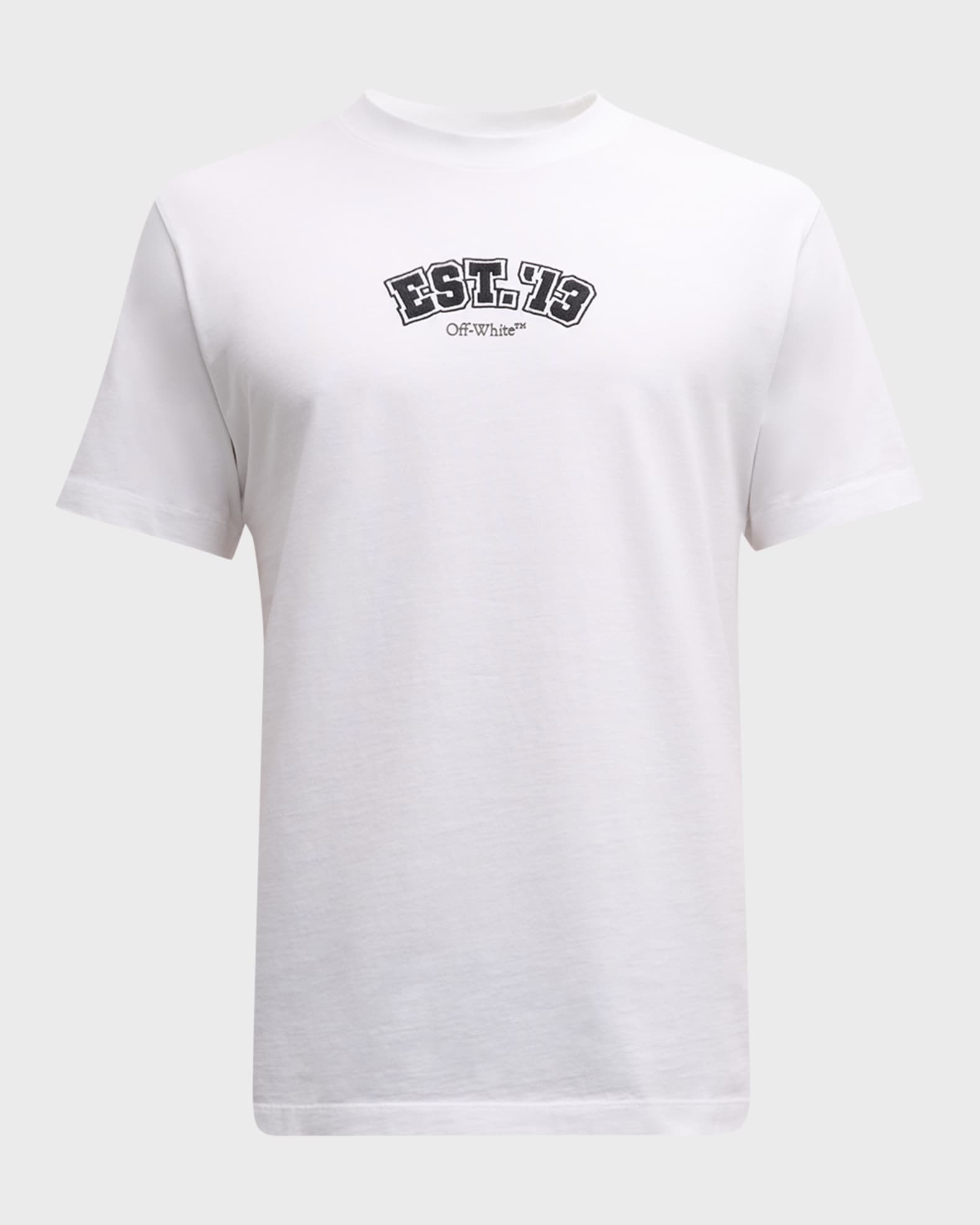 Off White Logic Cotton T Shirt Unisex Cotton S