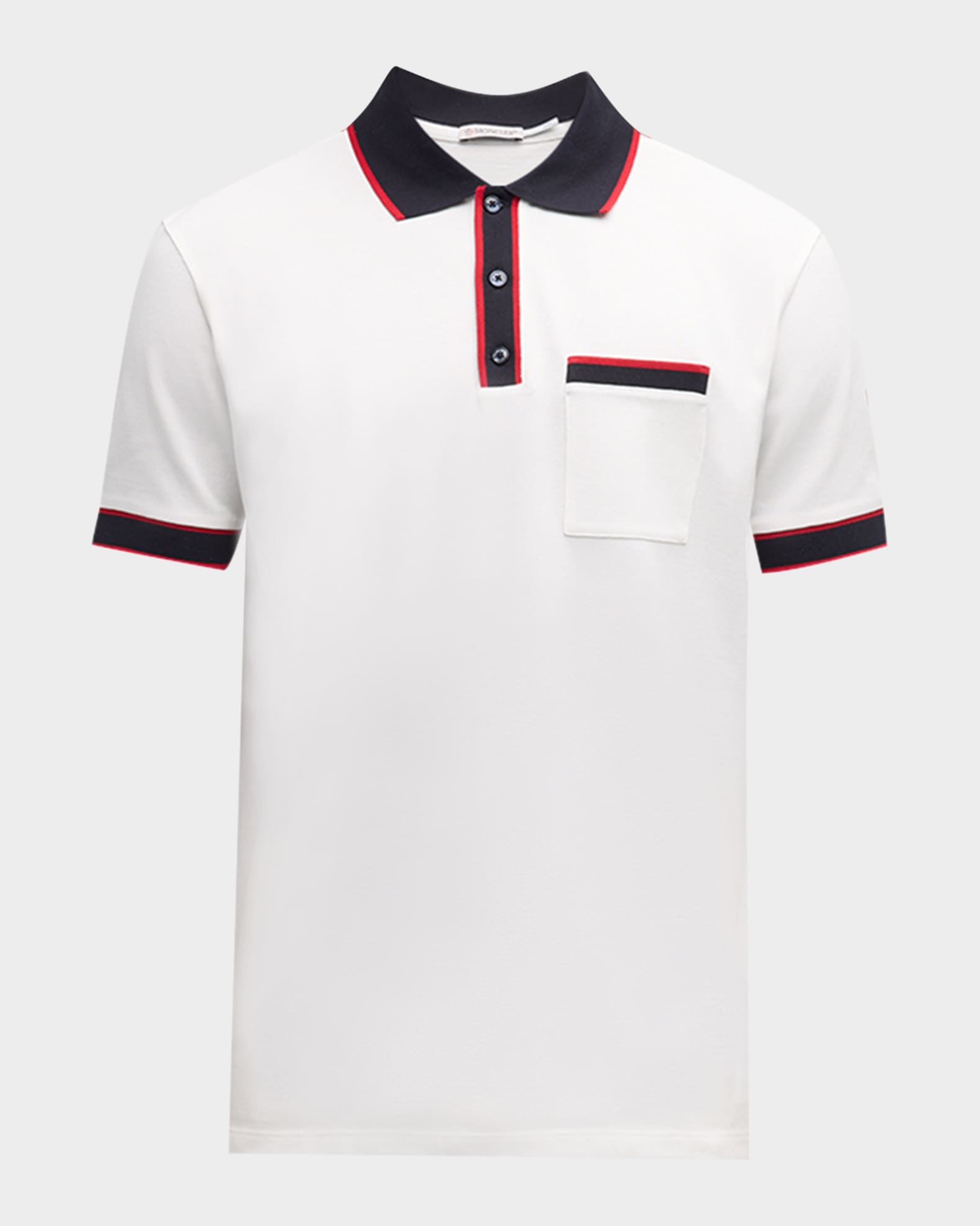 Men s Contrast Trim Polo Shirt