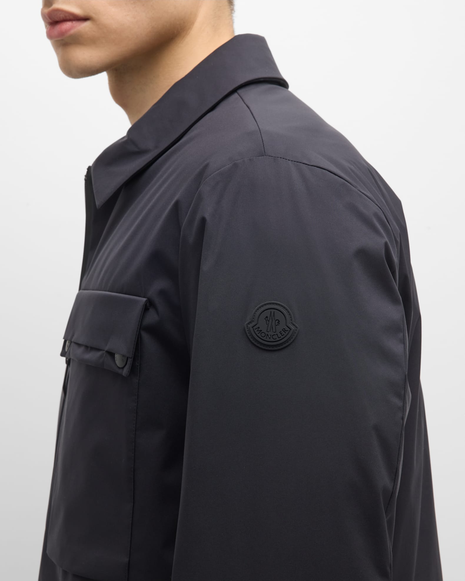 Moncler see nylon overshirt hot sale