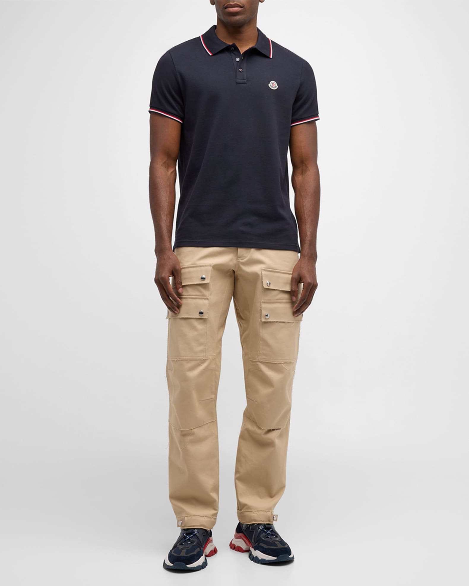 Men's Tipped Polo Shirt 1