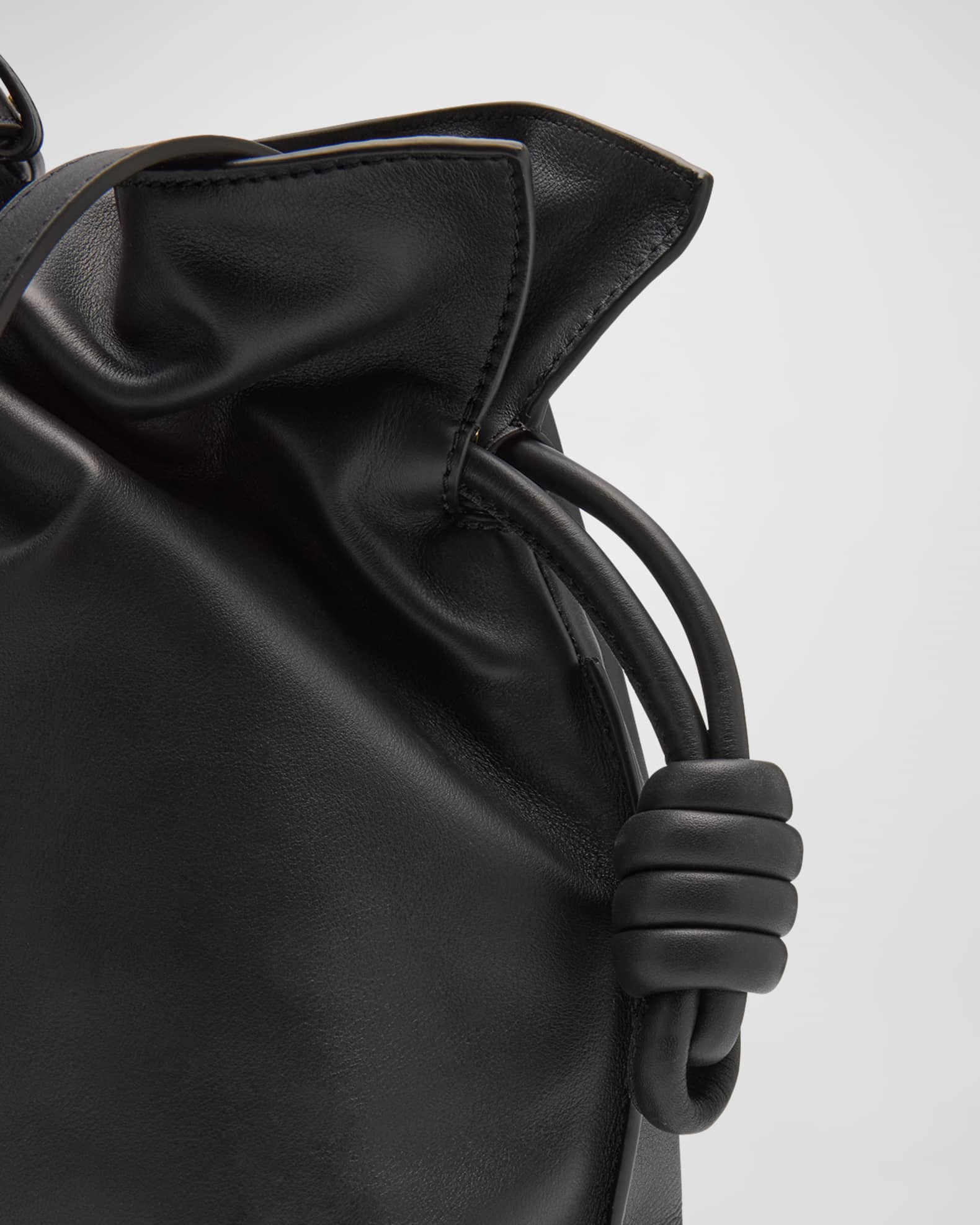 Flamenco Medium Clutch Bag in Napa Leather | Neiman Marcus