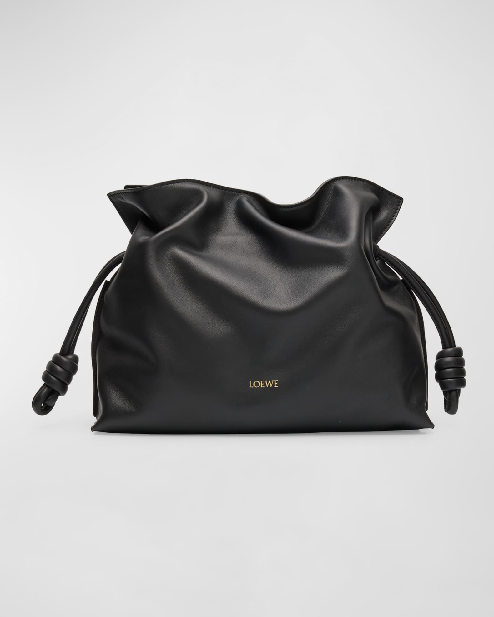 Flamenco Medium Clutch Bag in Napa Leather  0