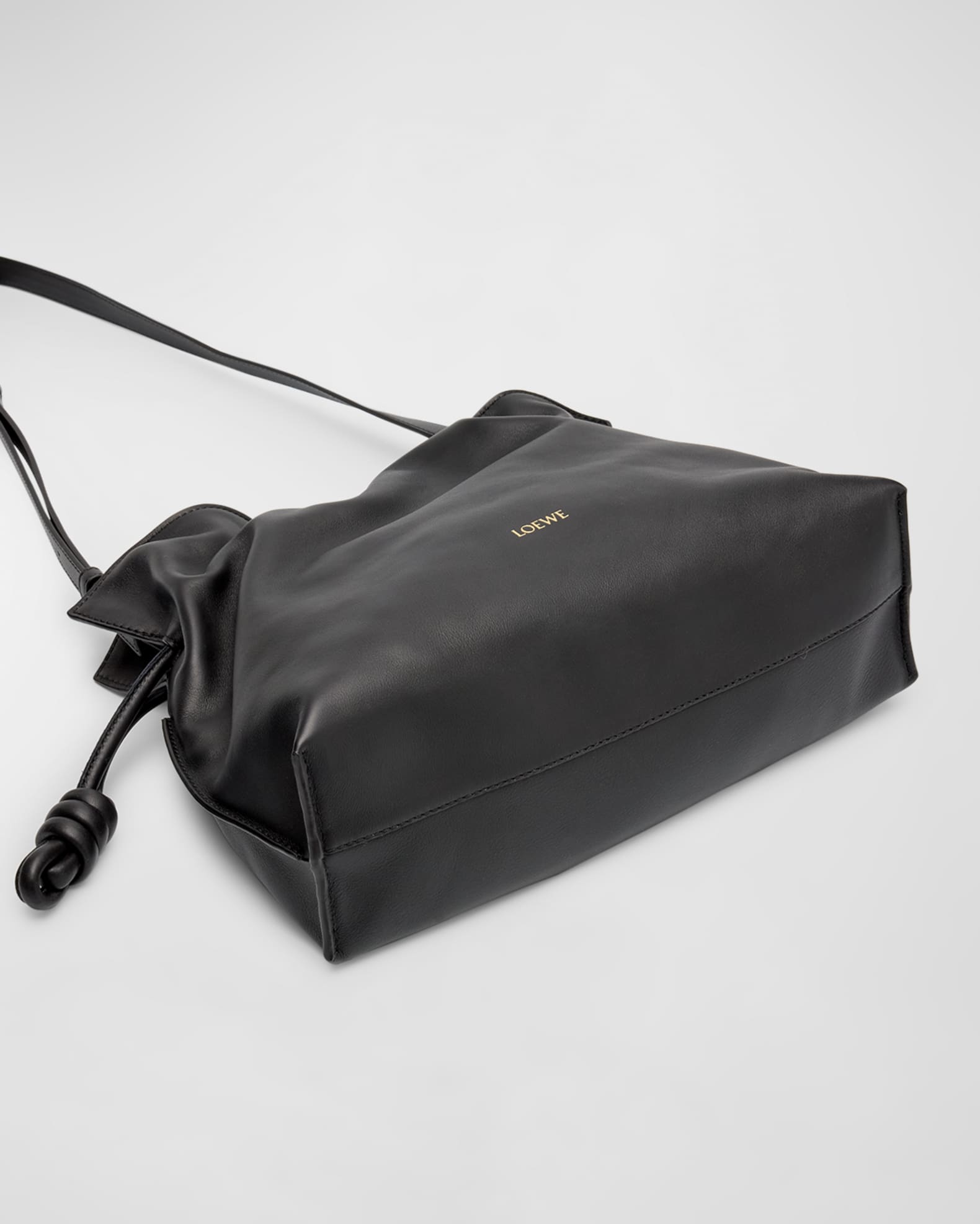 Flamenco Medium Clutch Bag in Napa Leather  1