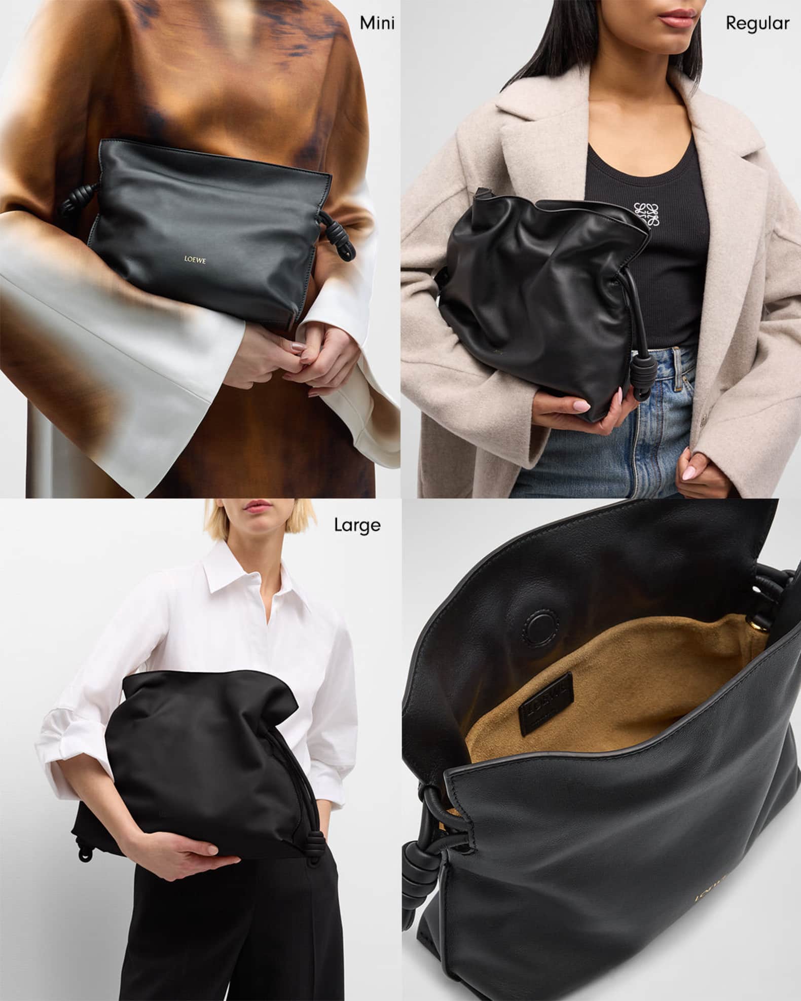 Loewe flamenco knot clutch hot sale