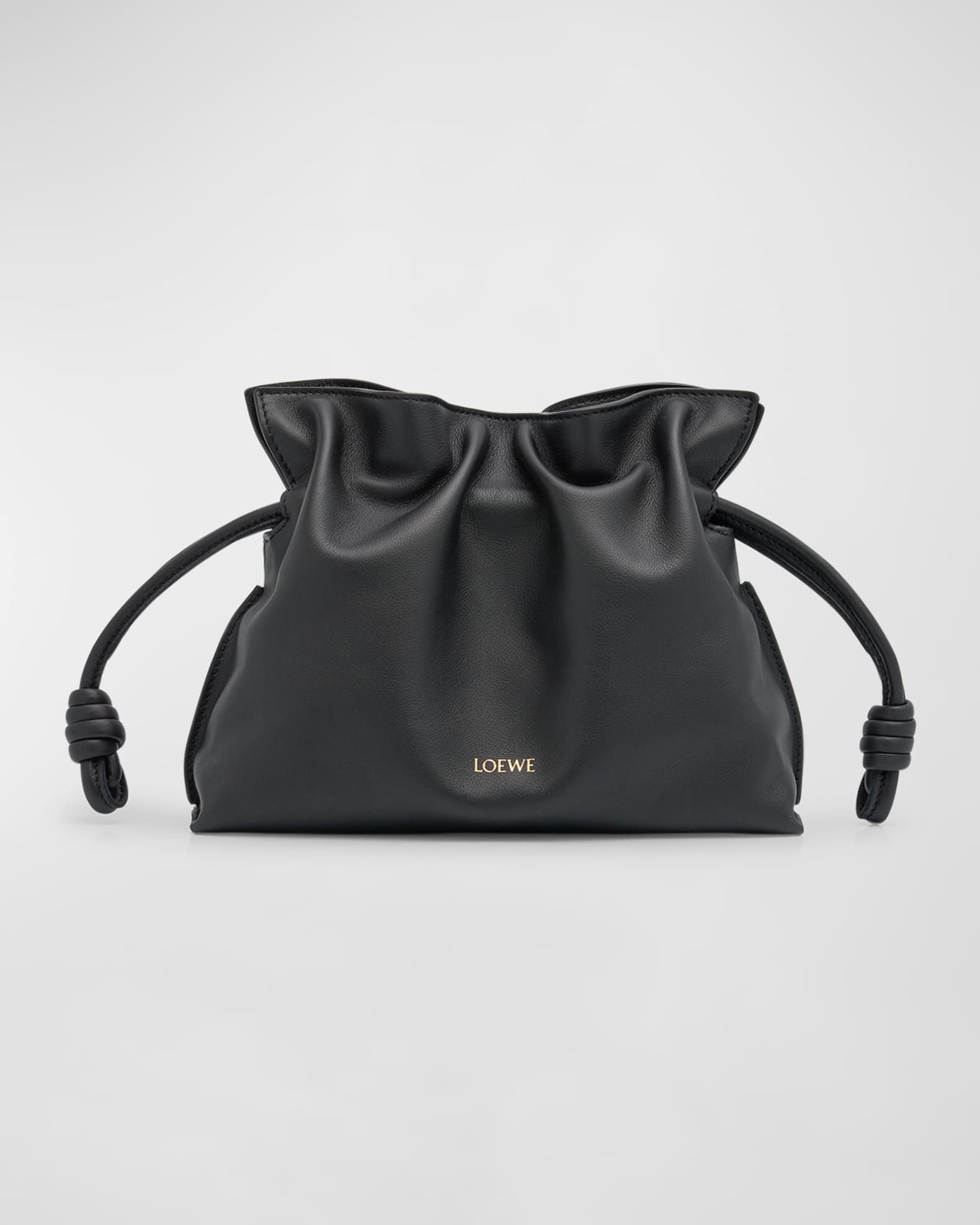Flamenco Mini Clutch Bag in Napa Leather  0
