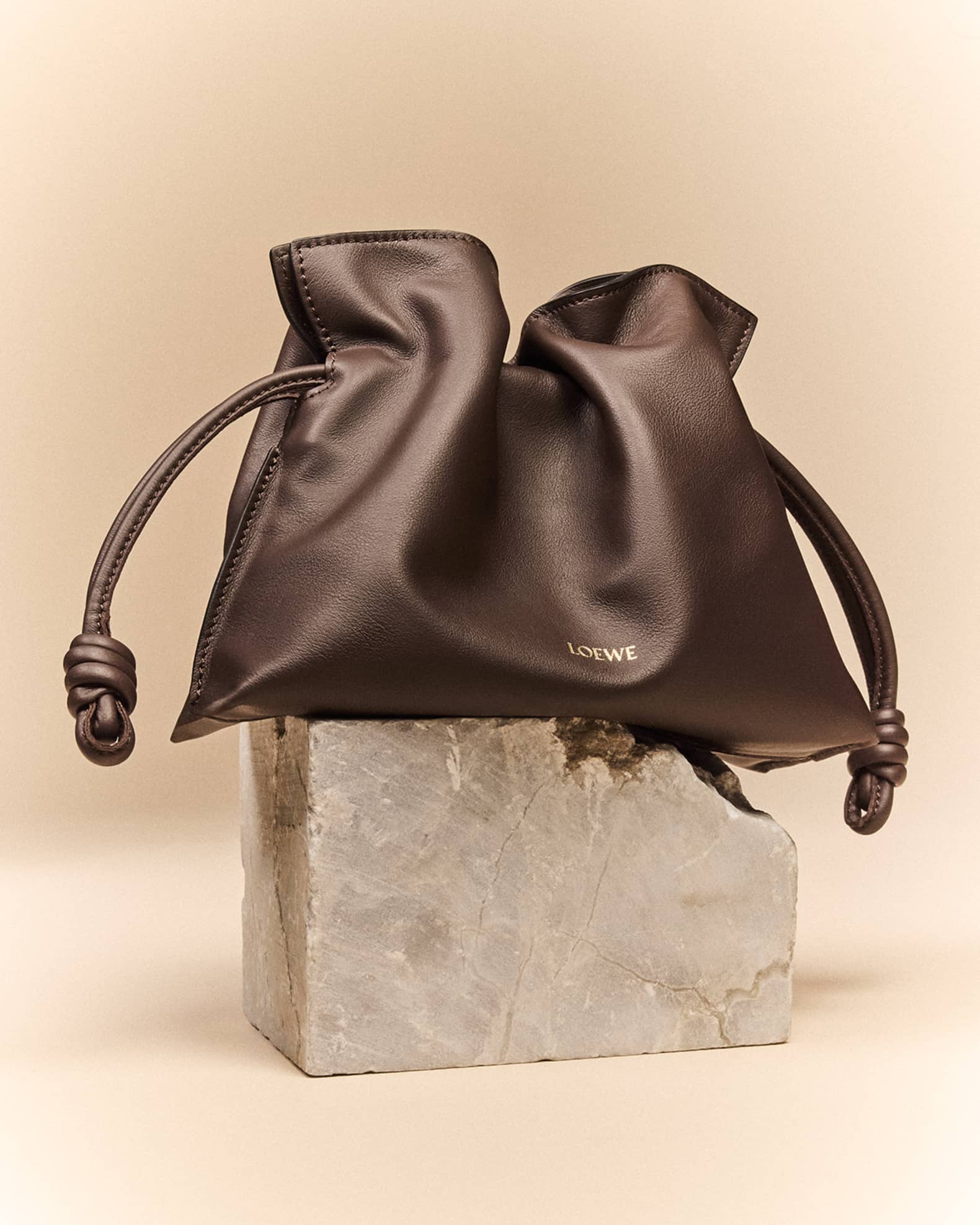 クラッチバッグ LOEWE FLAMENCO MINI LEATHER CLUTCH Loewe Flamenco Mini Clutch Bag in Napa Leather | Neiman Marcus