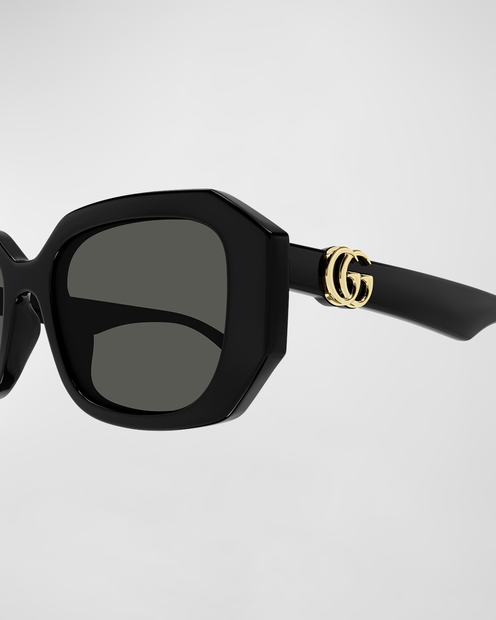 Geometric Plastic Rectangle Sunglasses  1