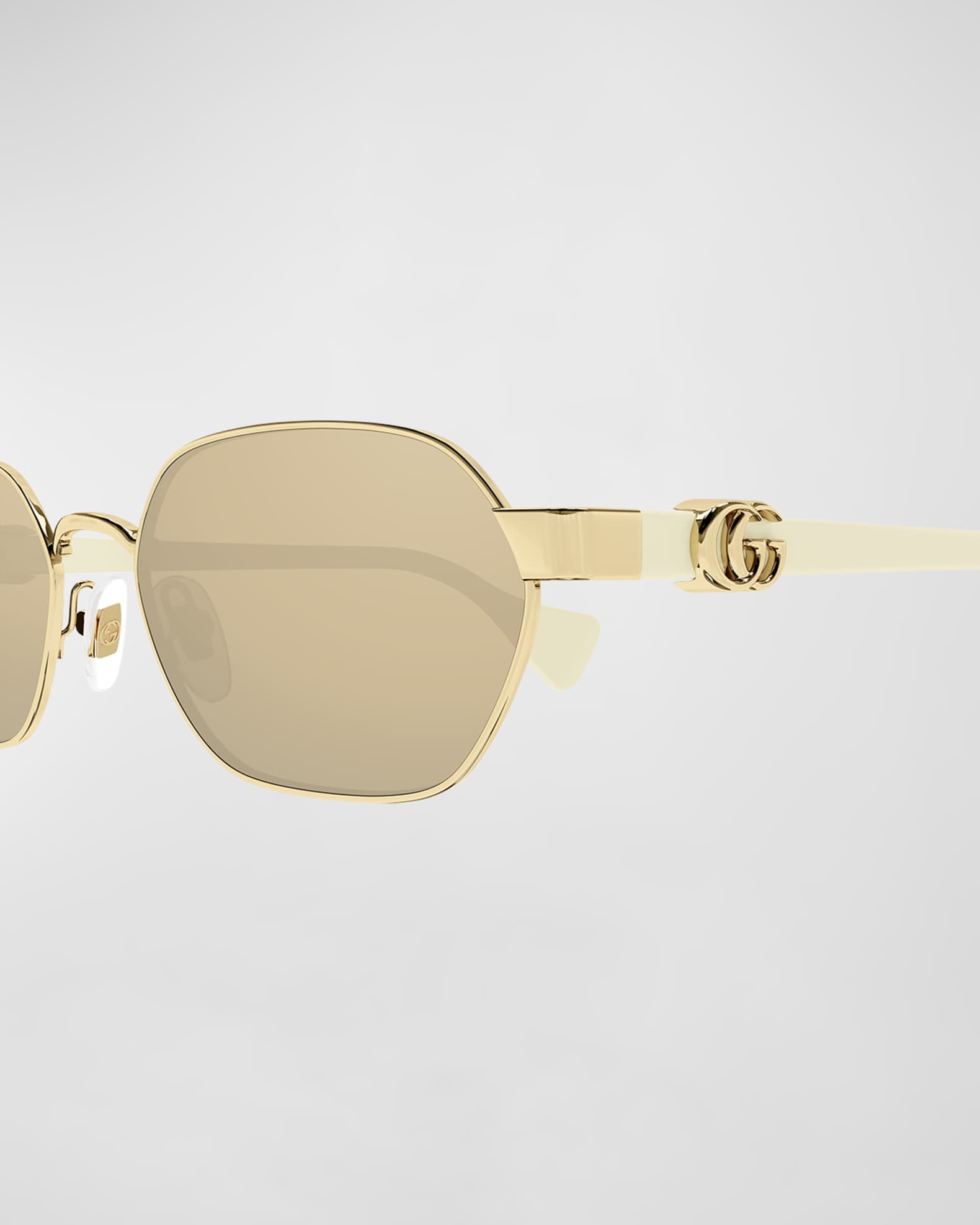 GG Logo Metal Cat-Eye Sunglasses  1