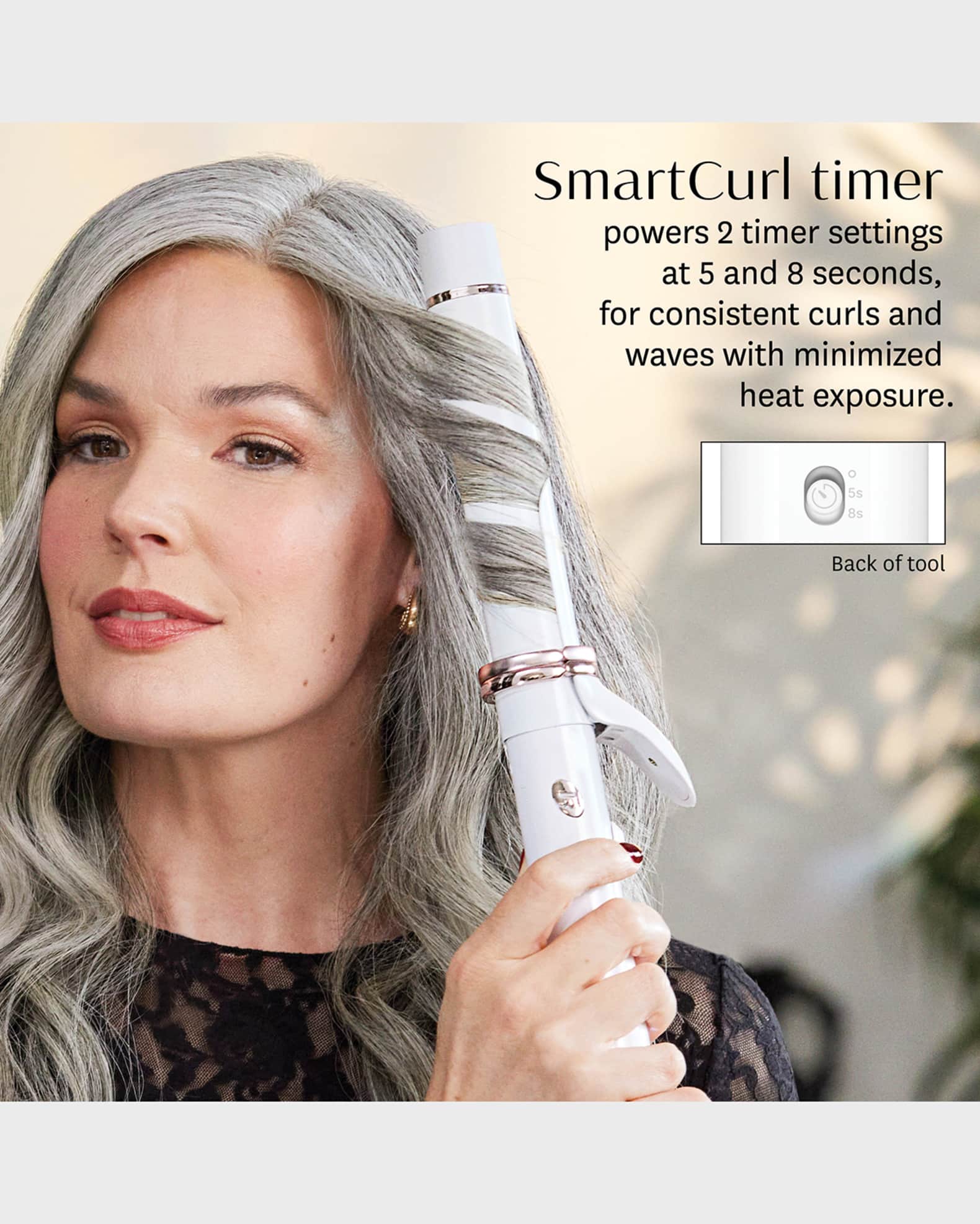 T3 T3 CurlWrap 1.25 Automatic Rotating Curling Iron with Long Barrel Neiman Marcus