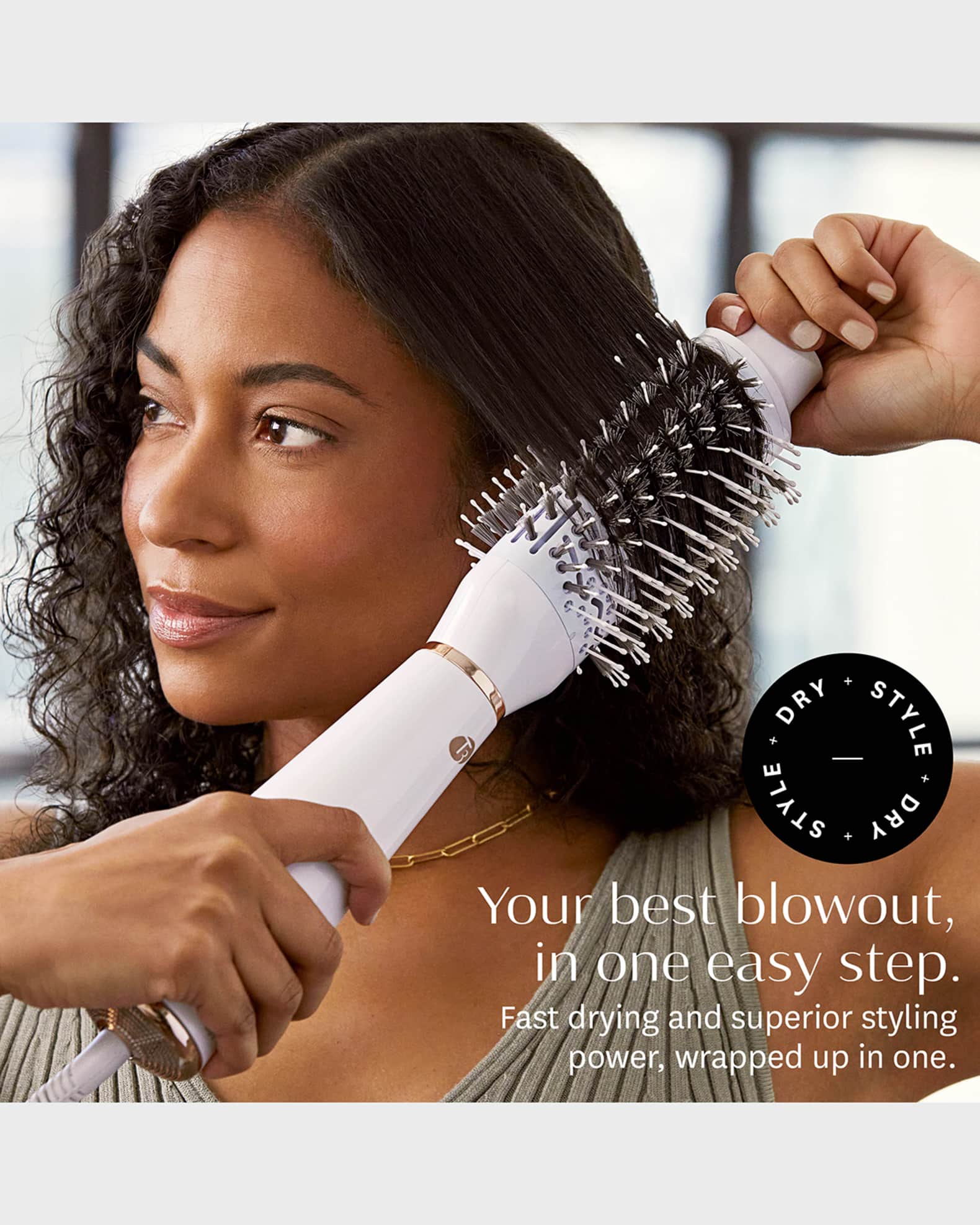 T3 AireBrush One-Step Smoothing and Volumizing Hair Dryer Brush 1