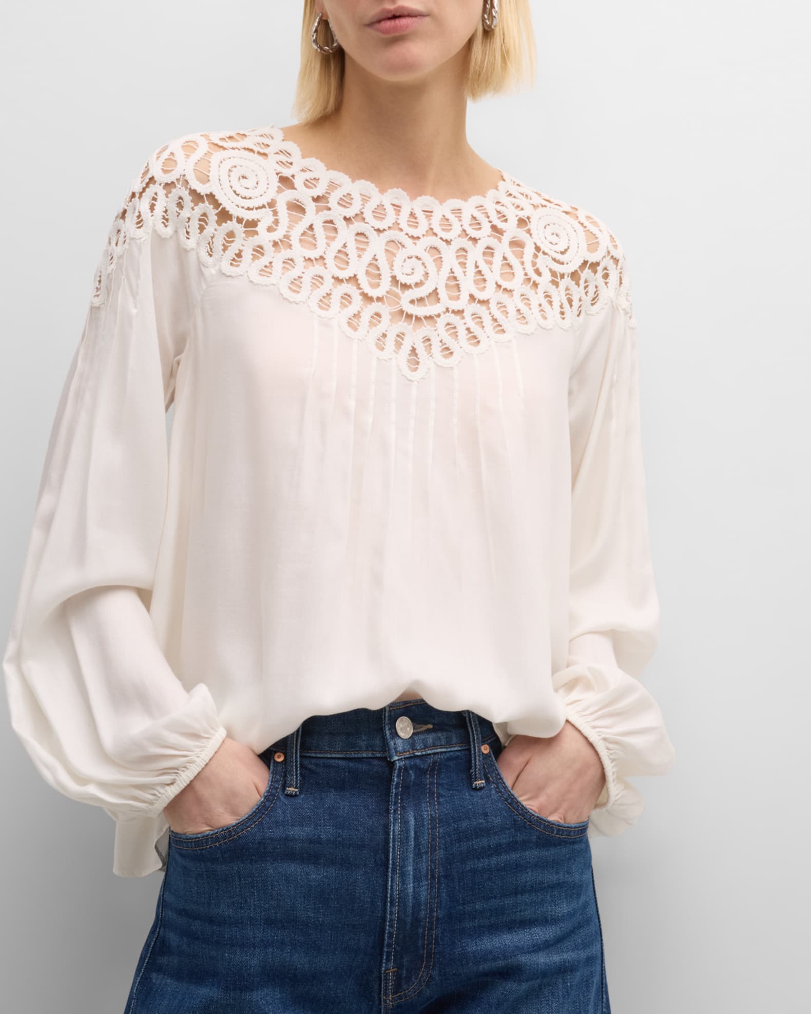 Johnny Was Veronne Lace Blouse main image 0