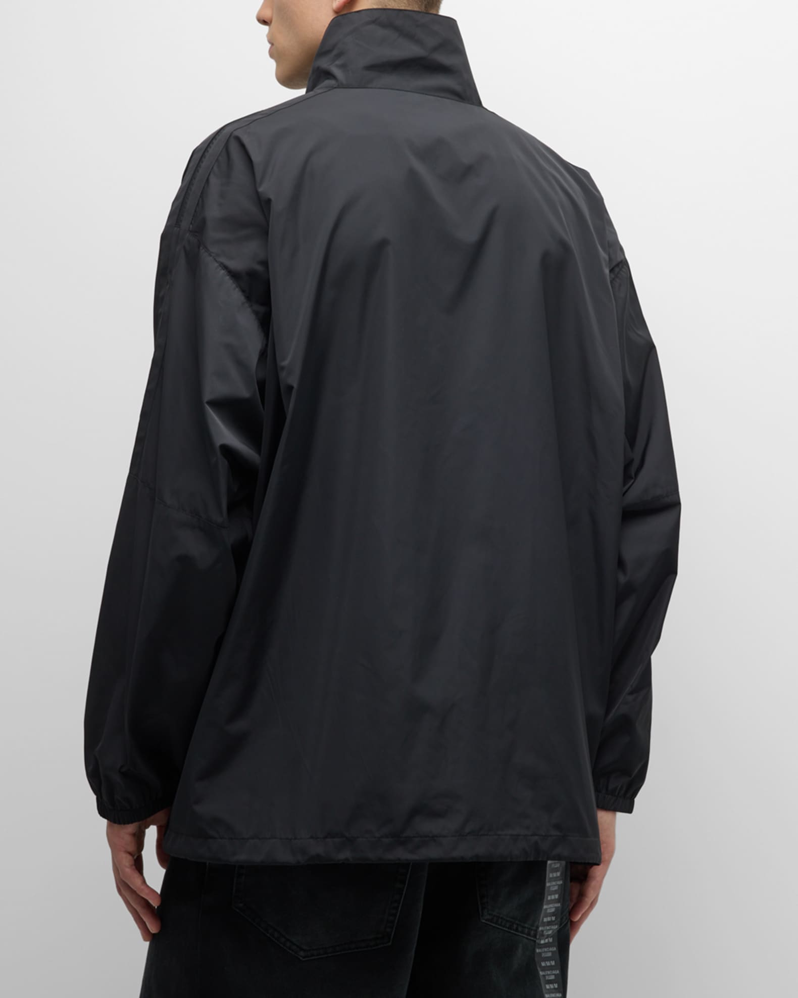 Men's Bicolor Logo Zip-Up Jacket