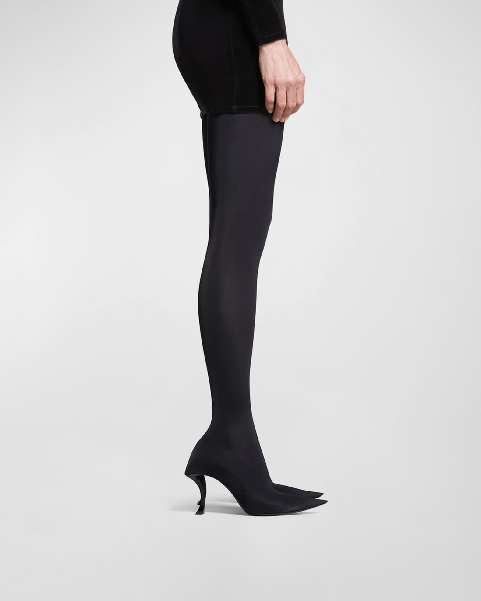 Hourglass 100mm Over The Knee Boots
