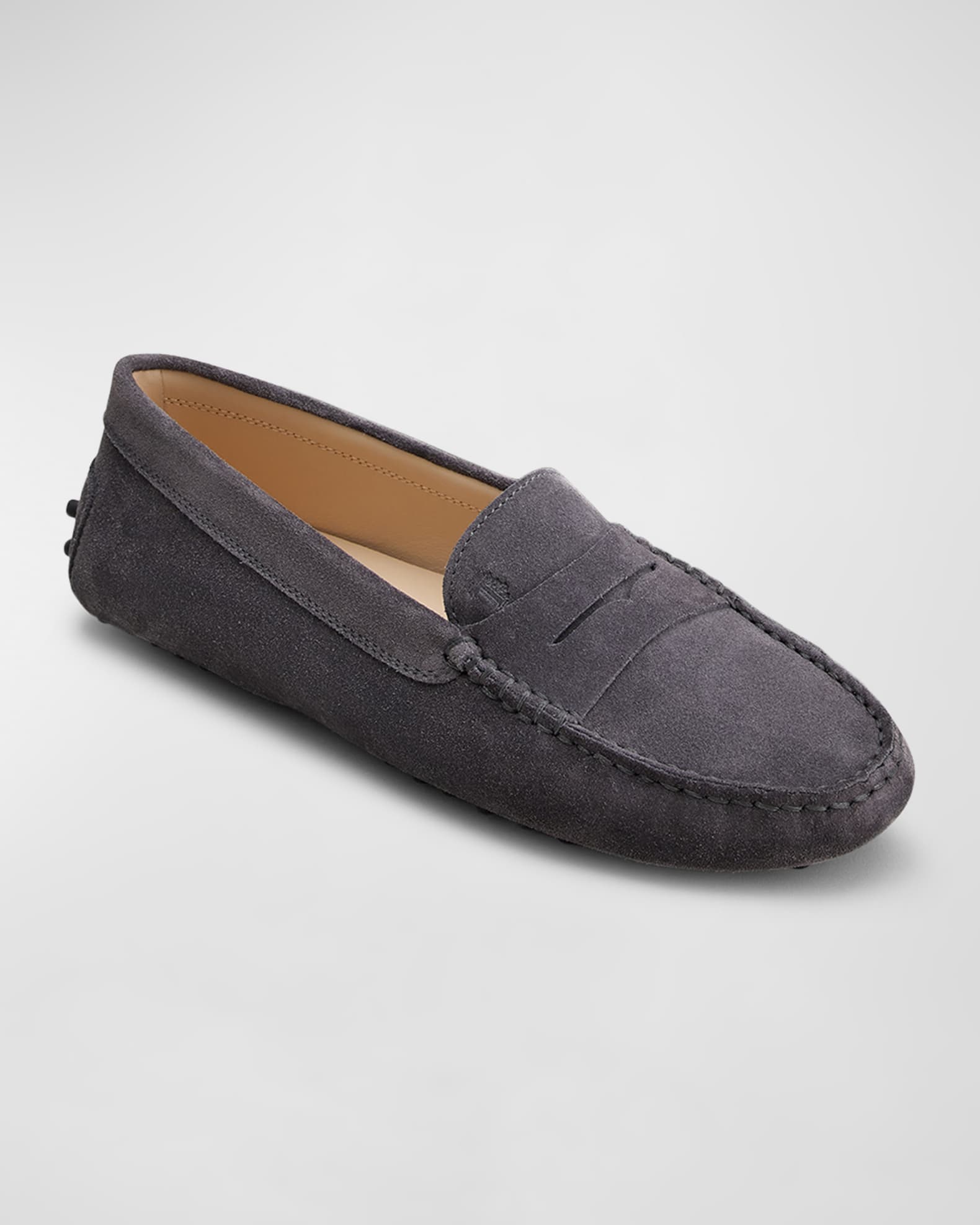 suede driver loafers