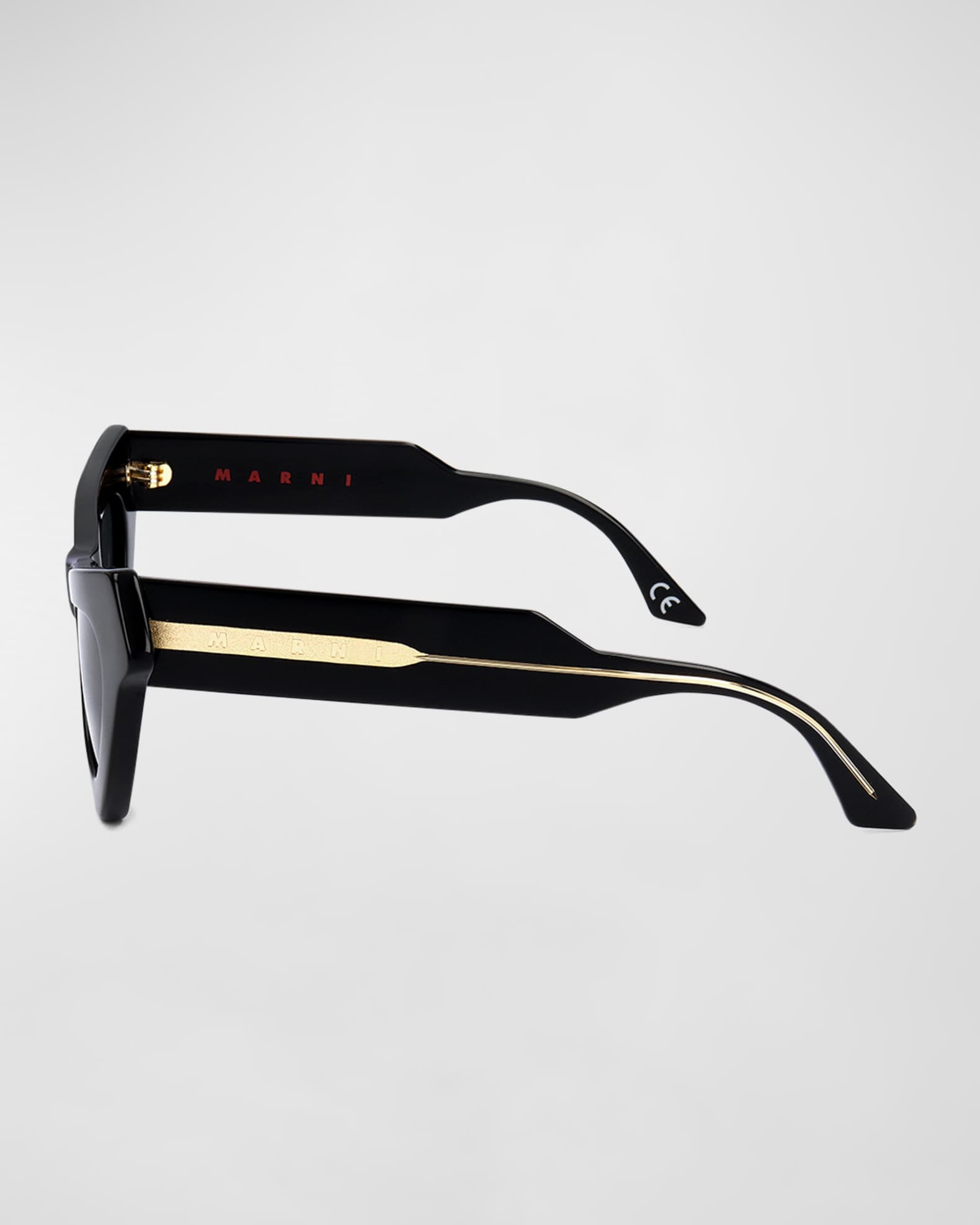 Logo Acetate Cat-Eye Sunglasses  1
