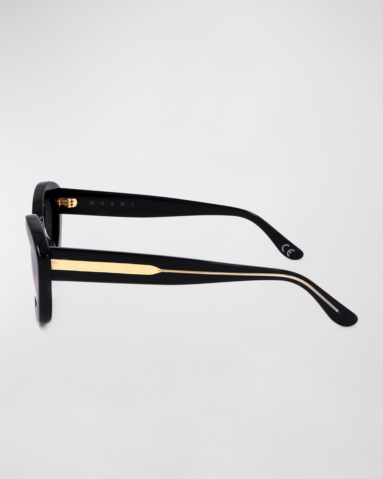 Logo Acetate Cat-Eye Sunglasses  1