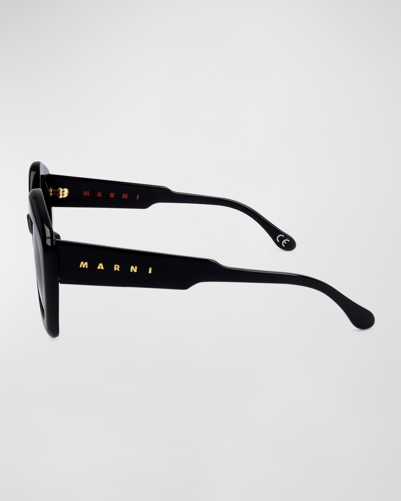 Logo Acetate Butterfly Sunglasses  1