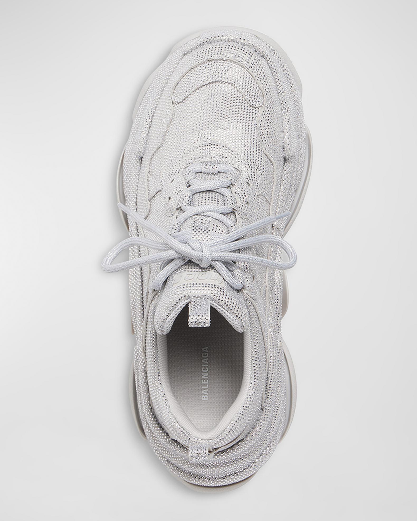 Balenciaga Men's Triple S Fashion Sneakers with Rhinestones | Neiman Marcus