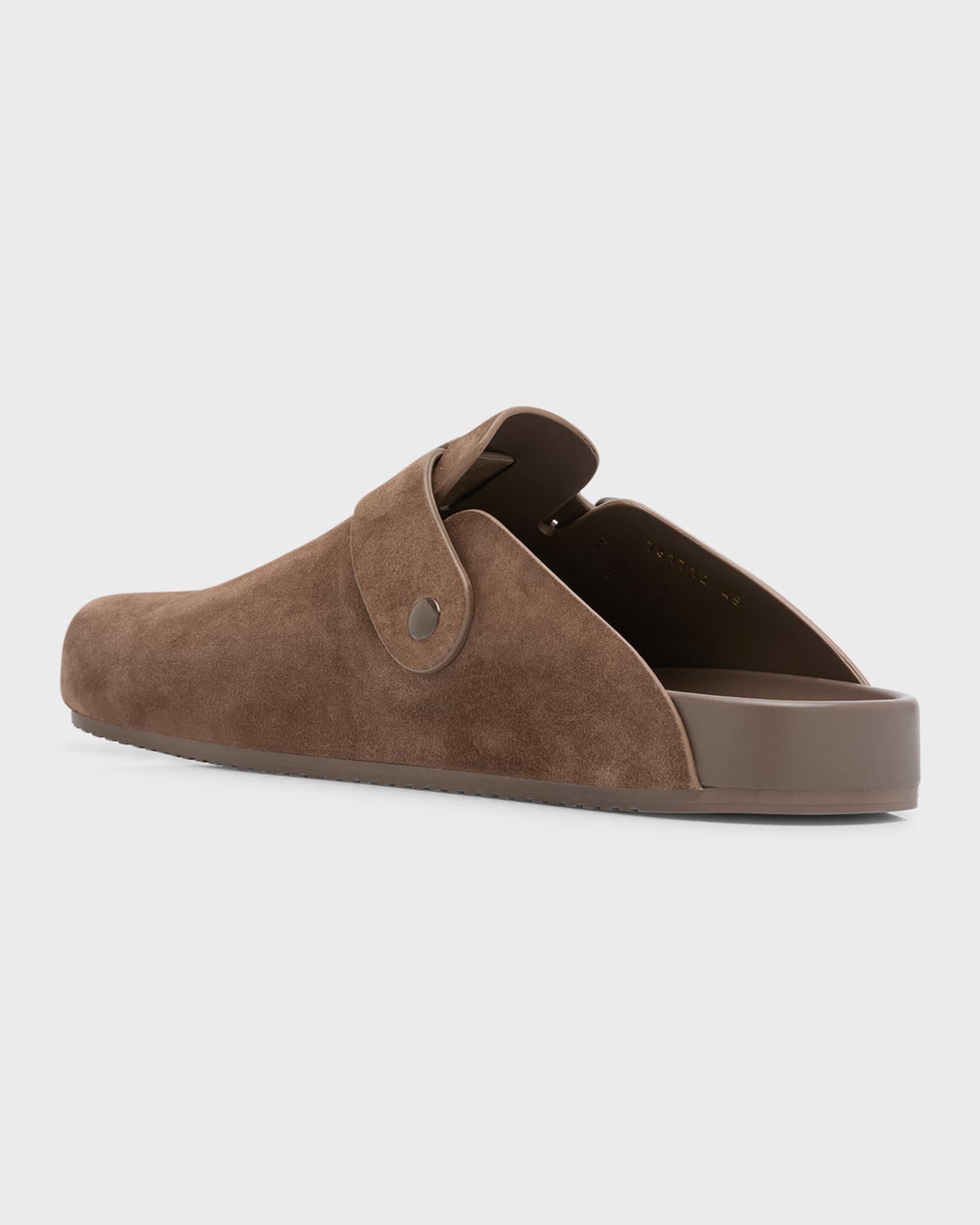 ●送料込●BALENCIAGA●Camel Suede Sunday Slippers Sunday shearling-lined suede mules in beige - Balenciaga