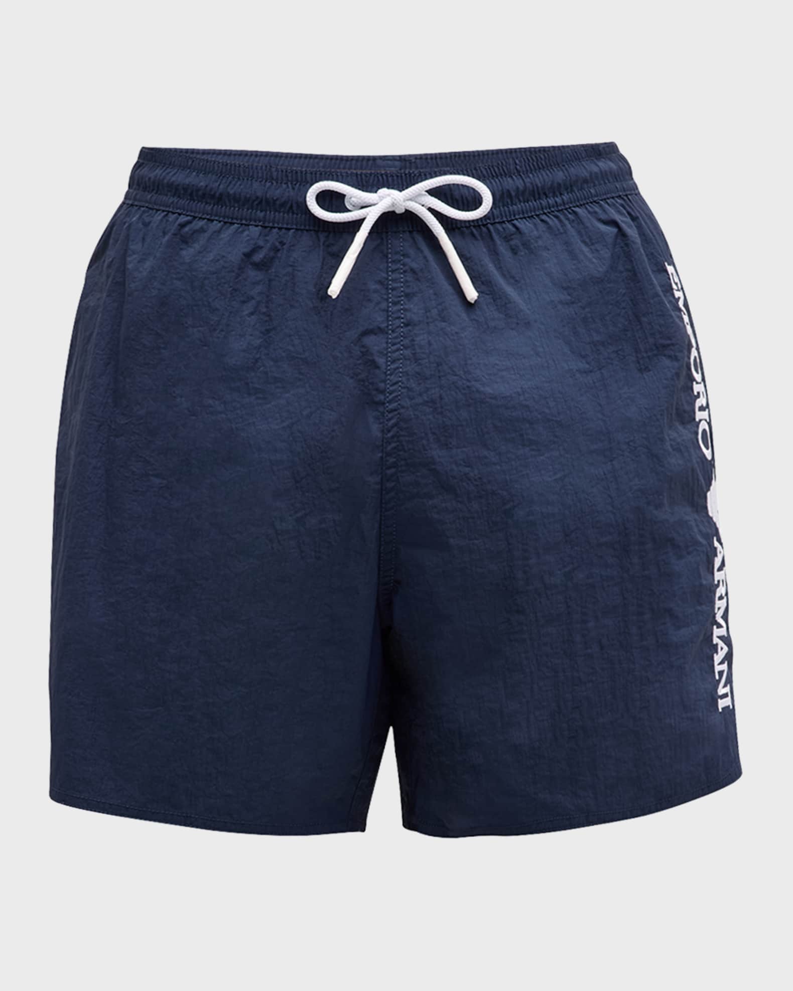 Men s Embroidery Logo Swim Trunks