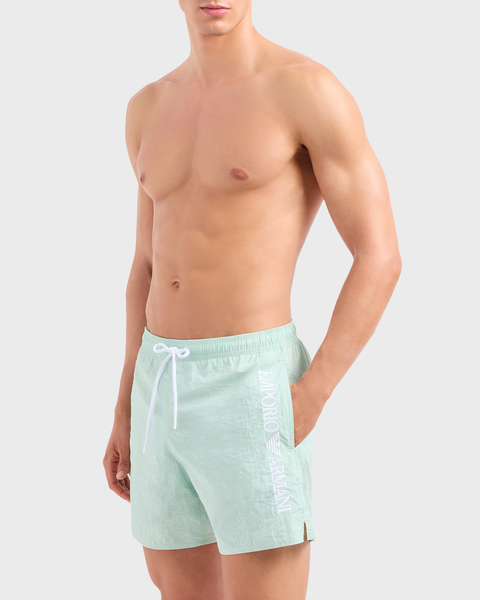 Armani swim shorts new arrivals