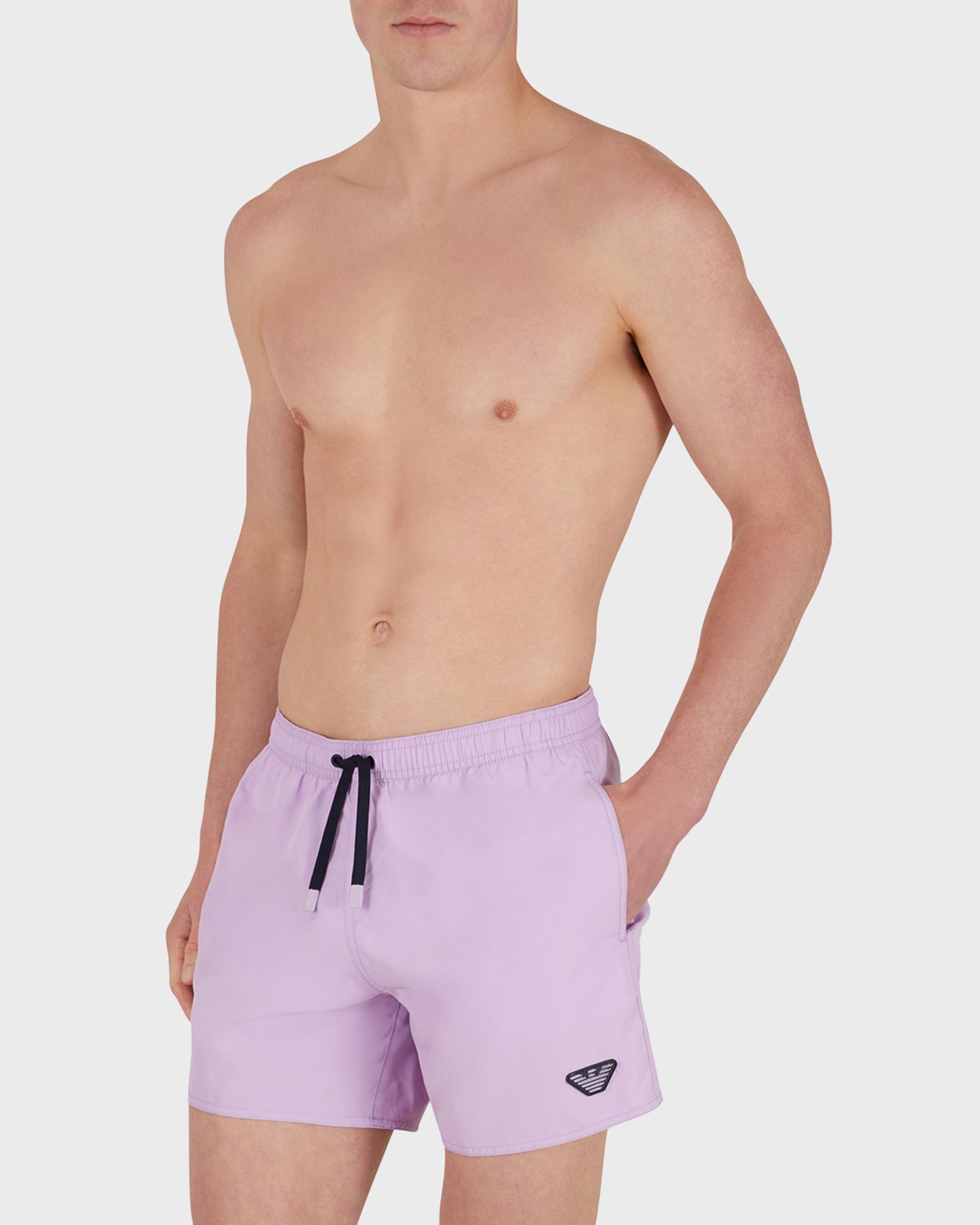 emporio-armani-men-s-eagle-patch-swim-shorts-purple-neiman-marcus