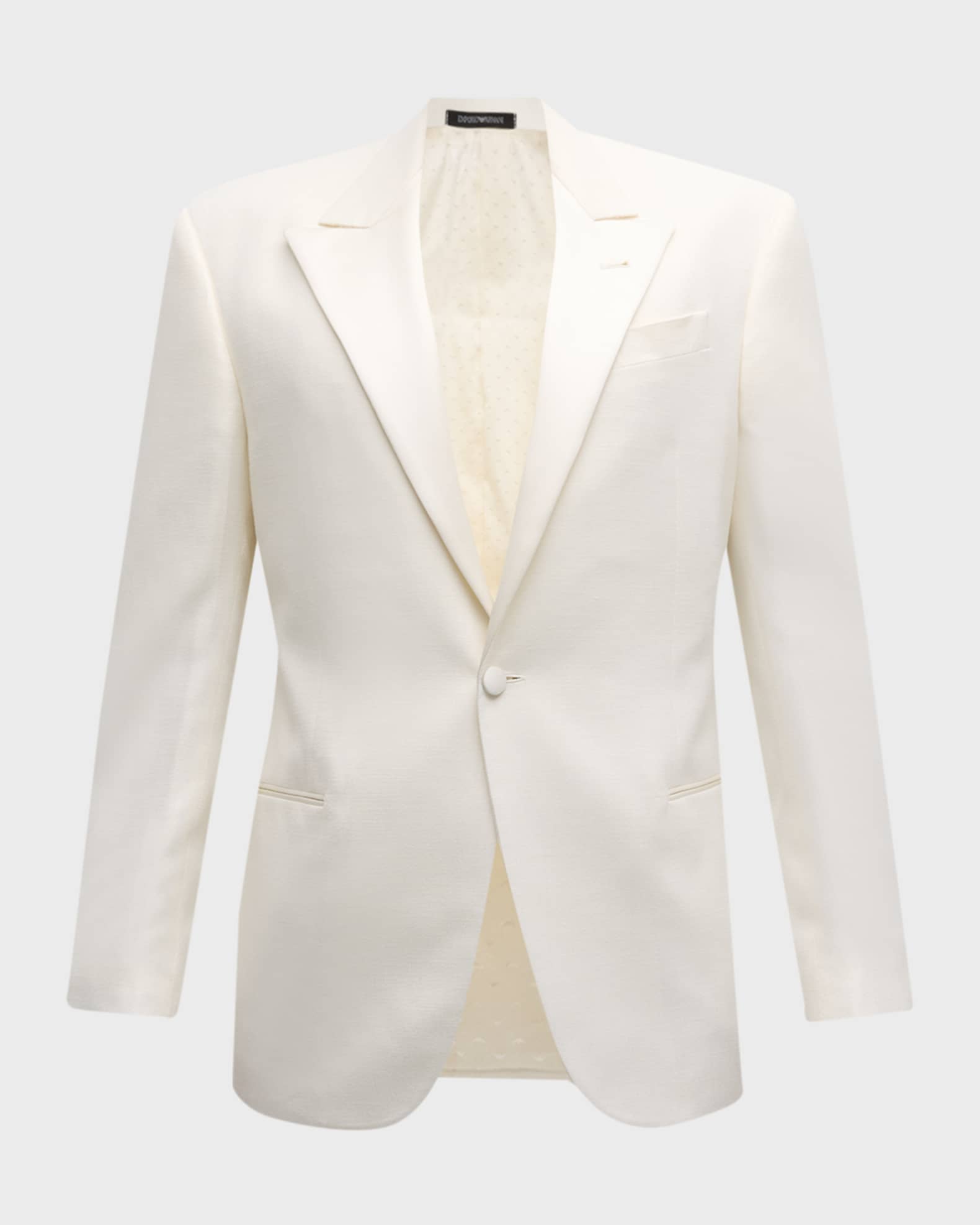 Armani white blazer clearance
