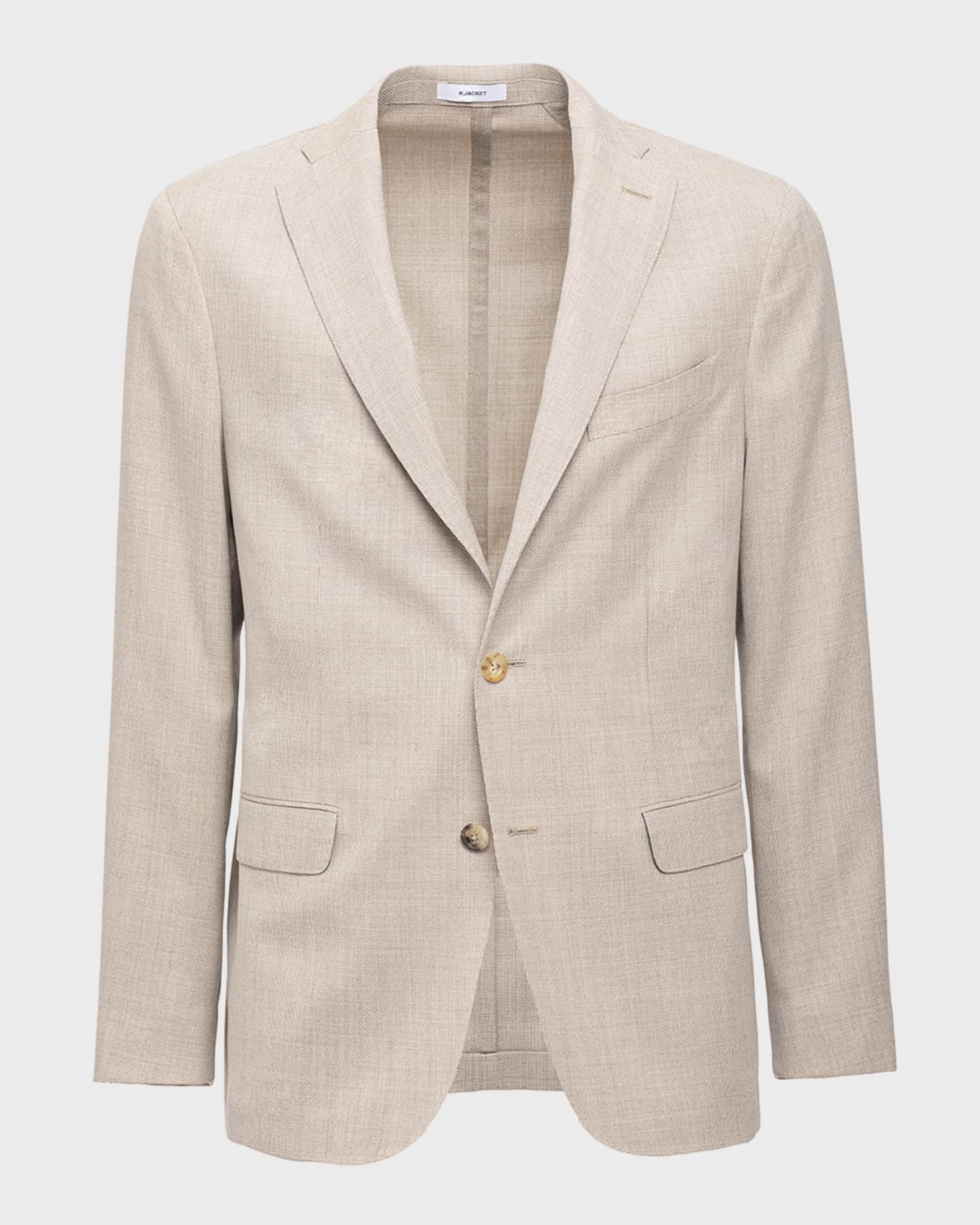 Boglioli Men's Wool Hopsack Blazer | Neiman Marcus