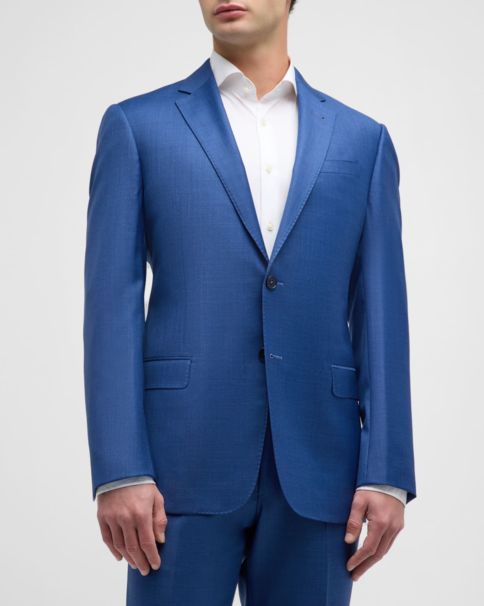 Emporio Armani Men's Wool Suit Neiman Marcus