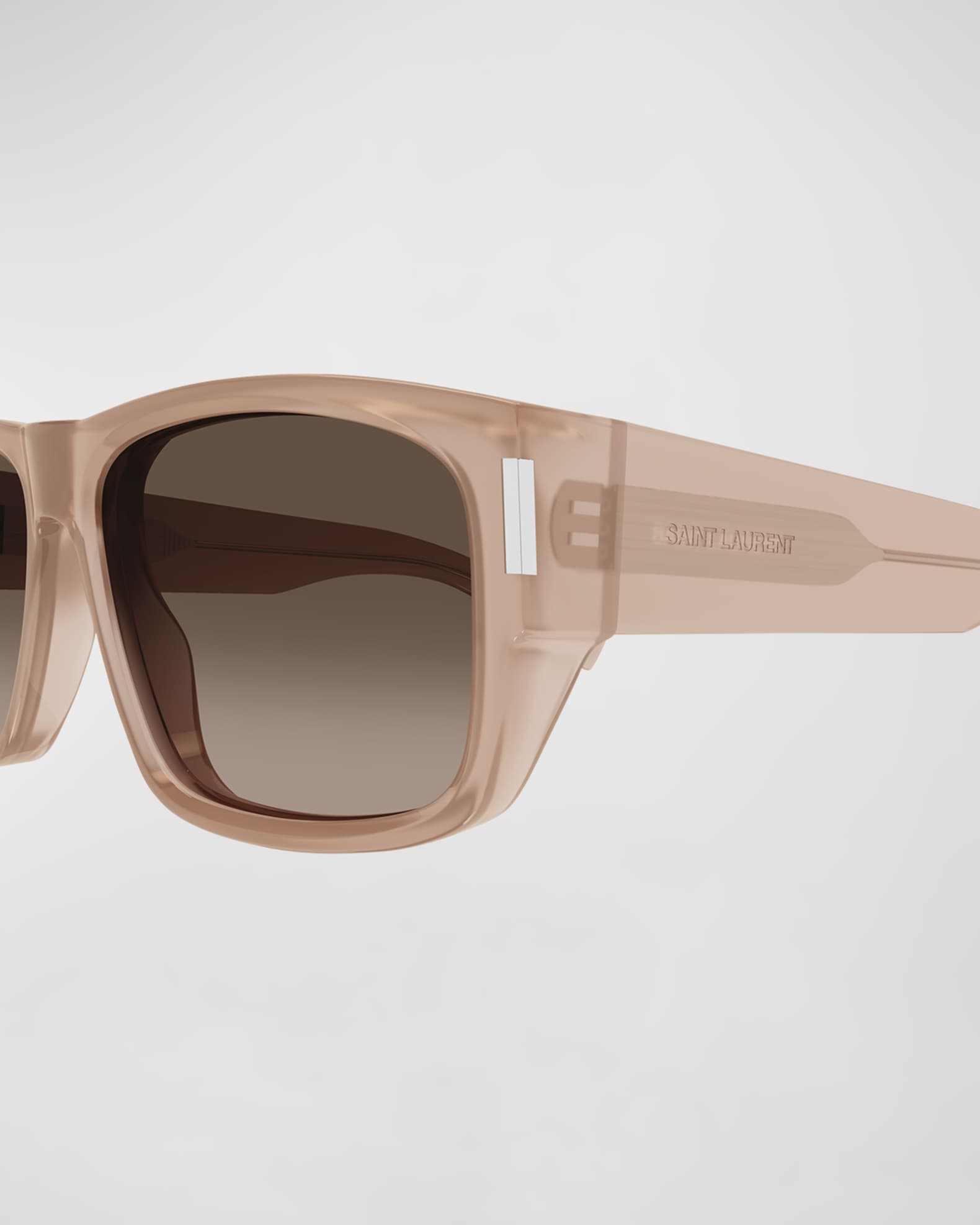 Men's SL 689 Acetate Rectangle Sunglasses 1