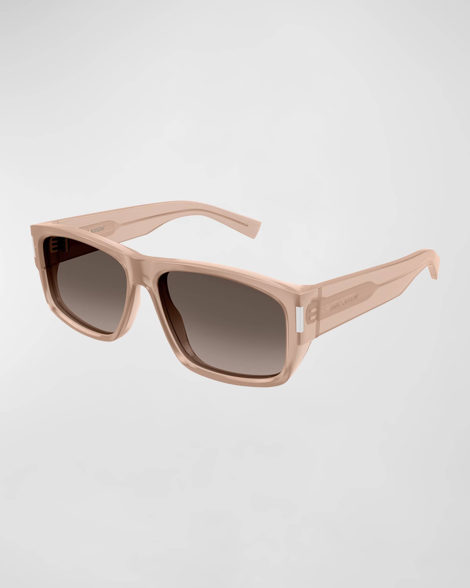 Men's SL 689 Acetate Rectangle Sunglasses 0