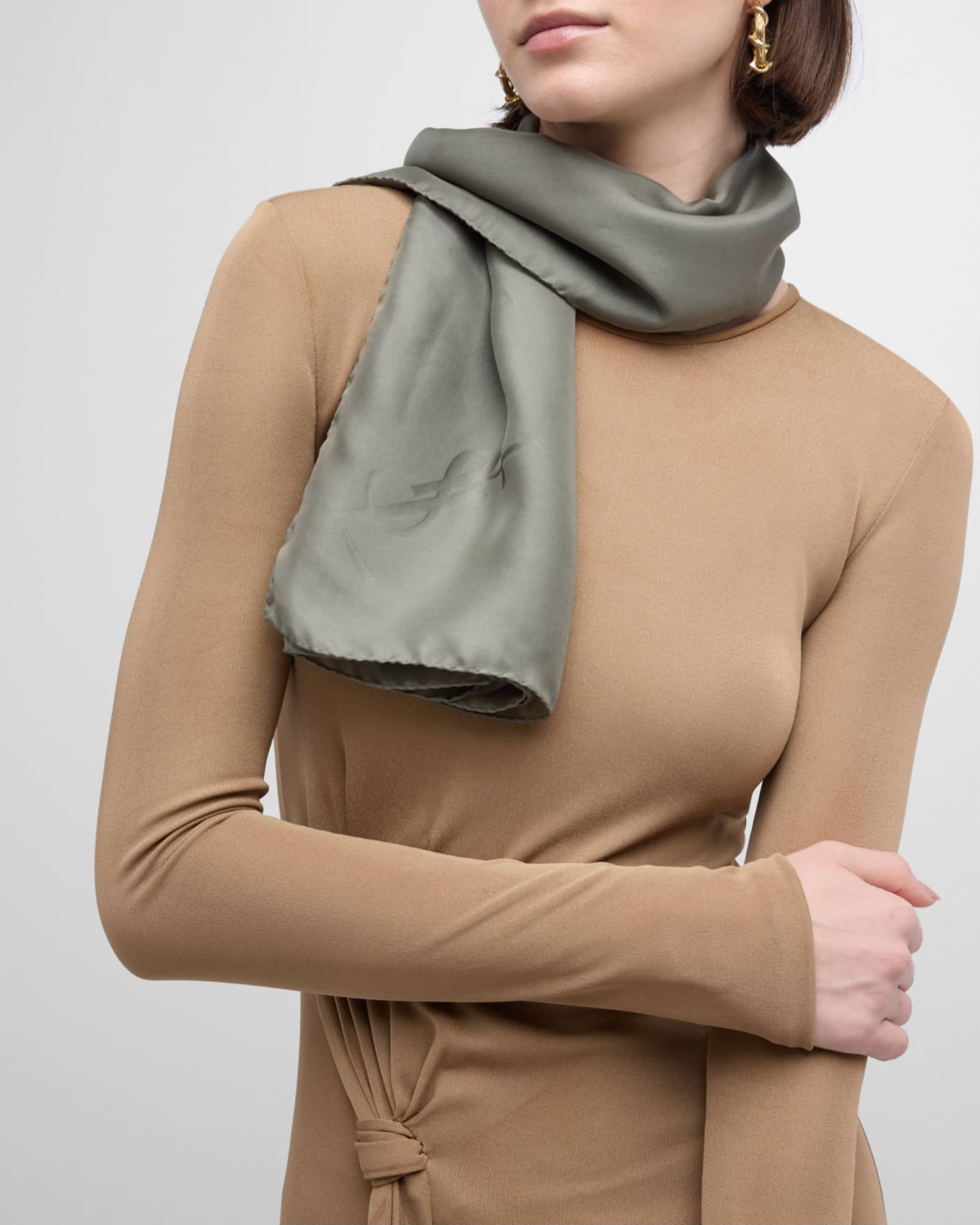 Ysl scarf cheap