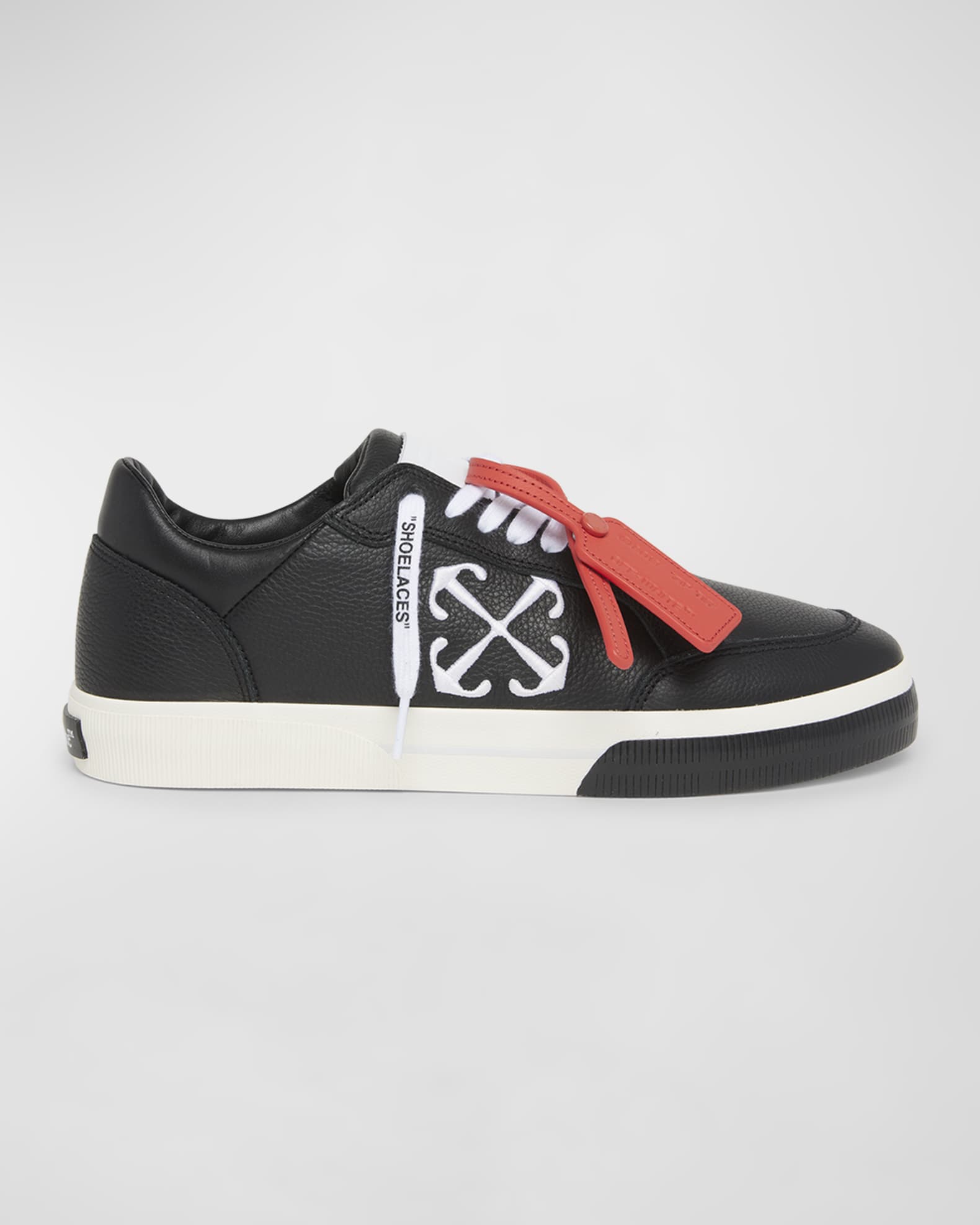 Off-White Black New Low Vulcanized Sneakers