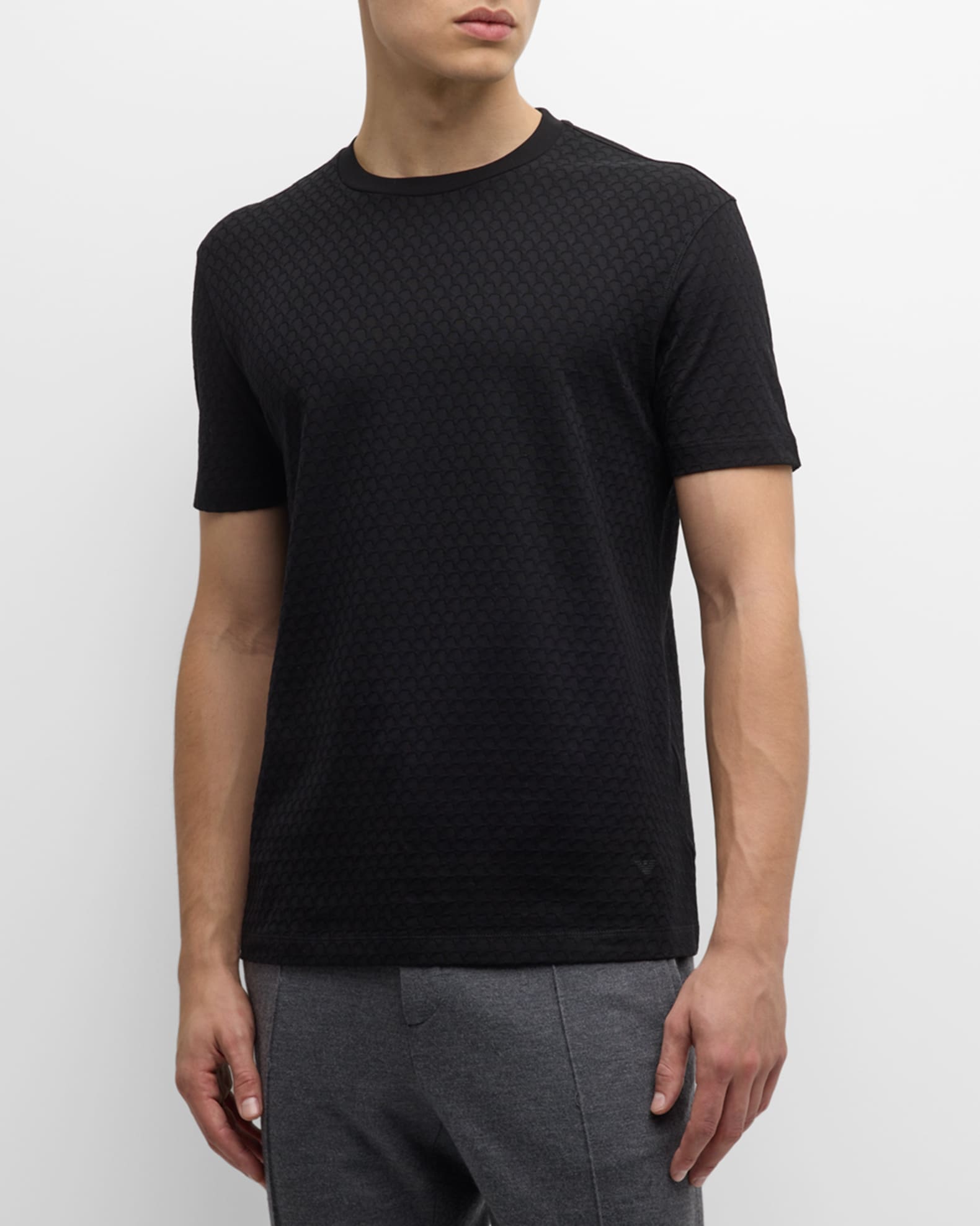 Emporio armani crew discount neck t shirt