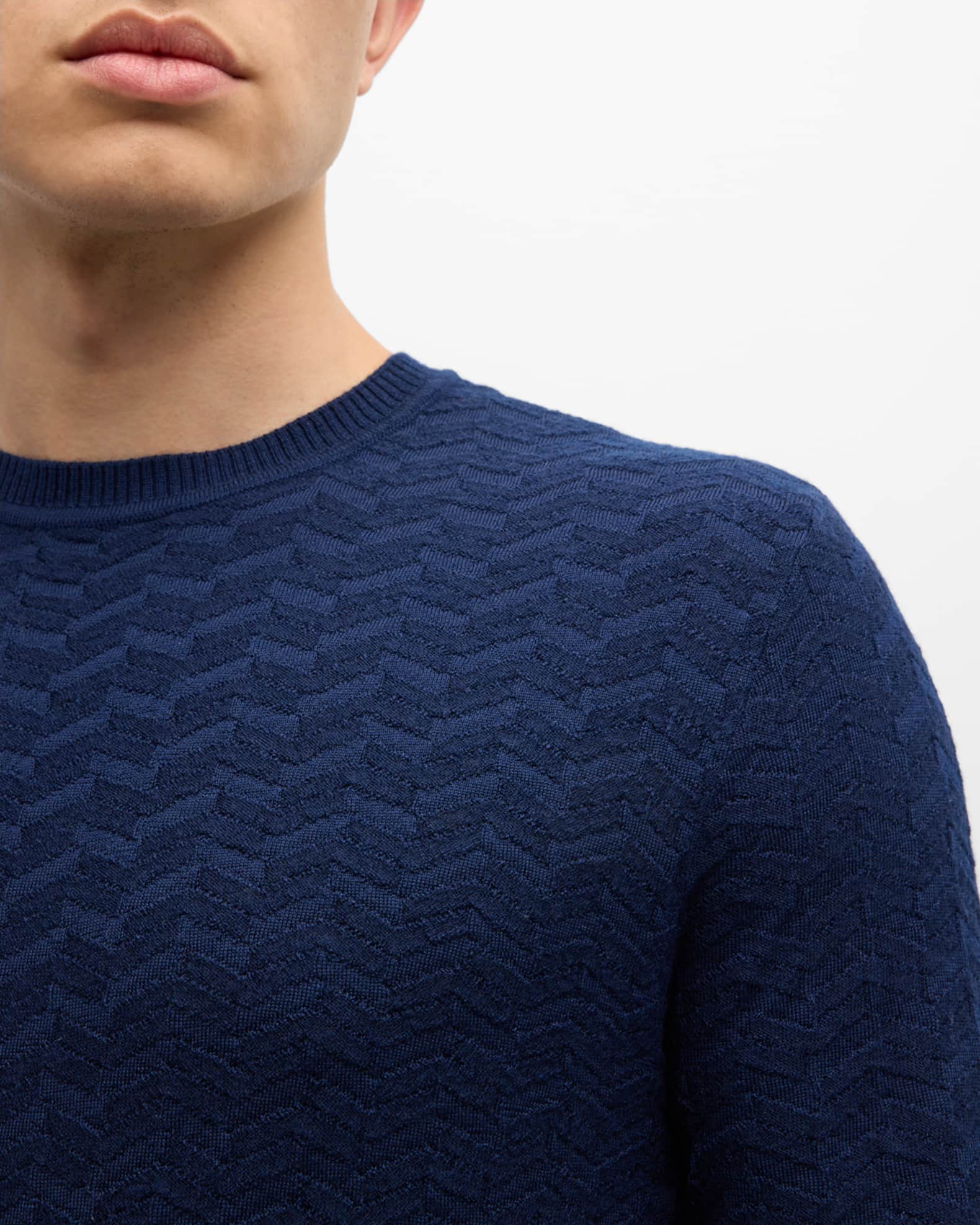 Sweater EMPORIO ARMANI Men color Navy