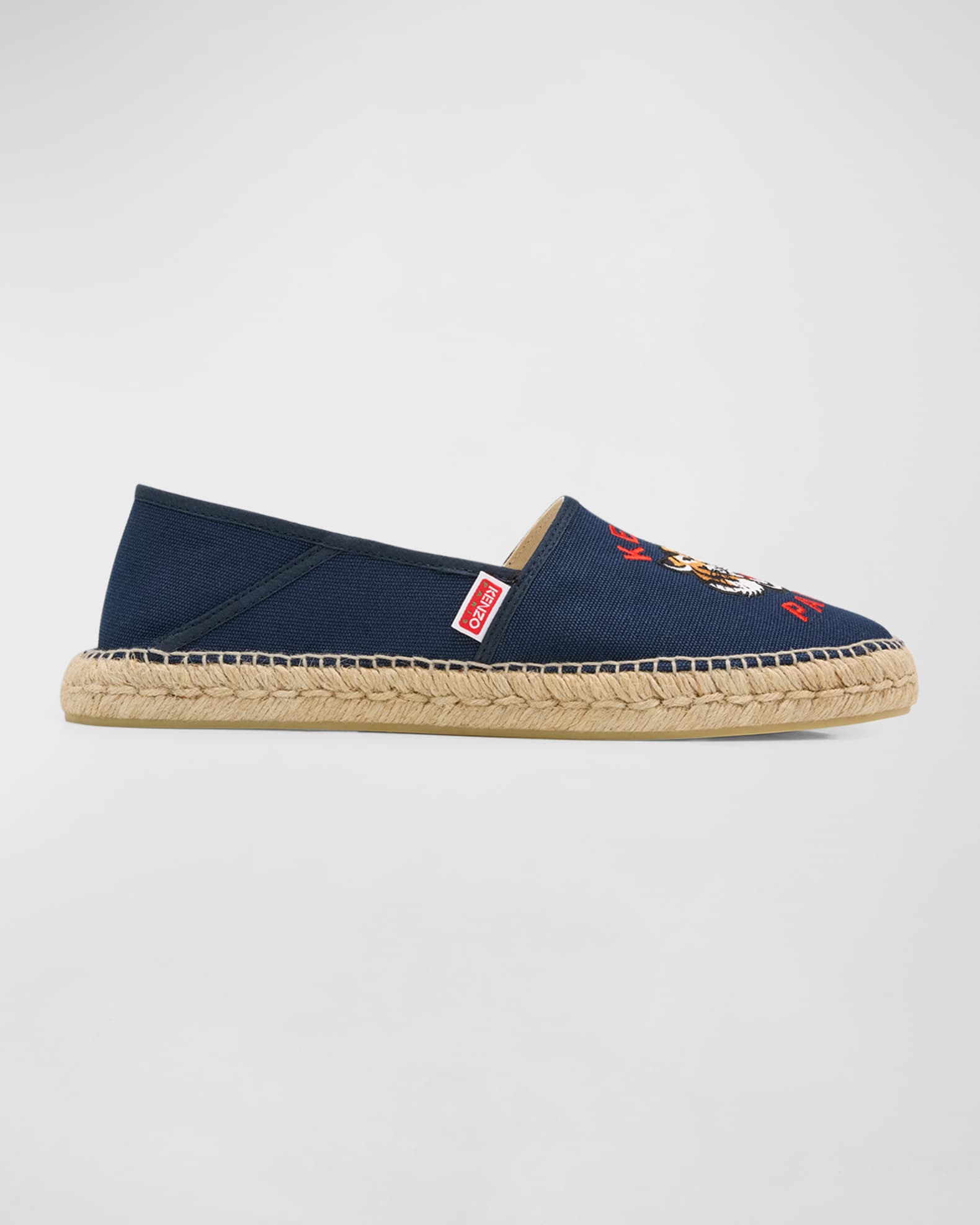 kenzo logo espadrilles
