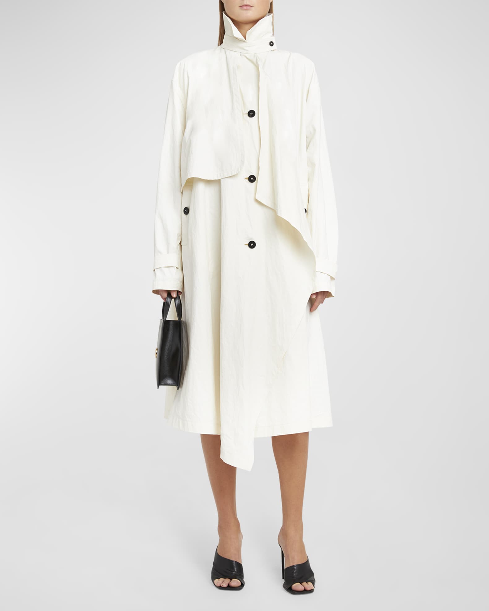 コート Ferragamo Coats Beige SALVATORE FERRAGAMO Vintage Quilted Jacket Beige Silk Coat