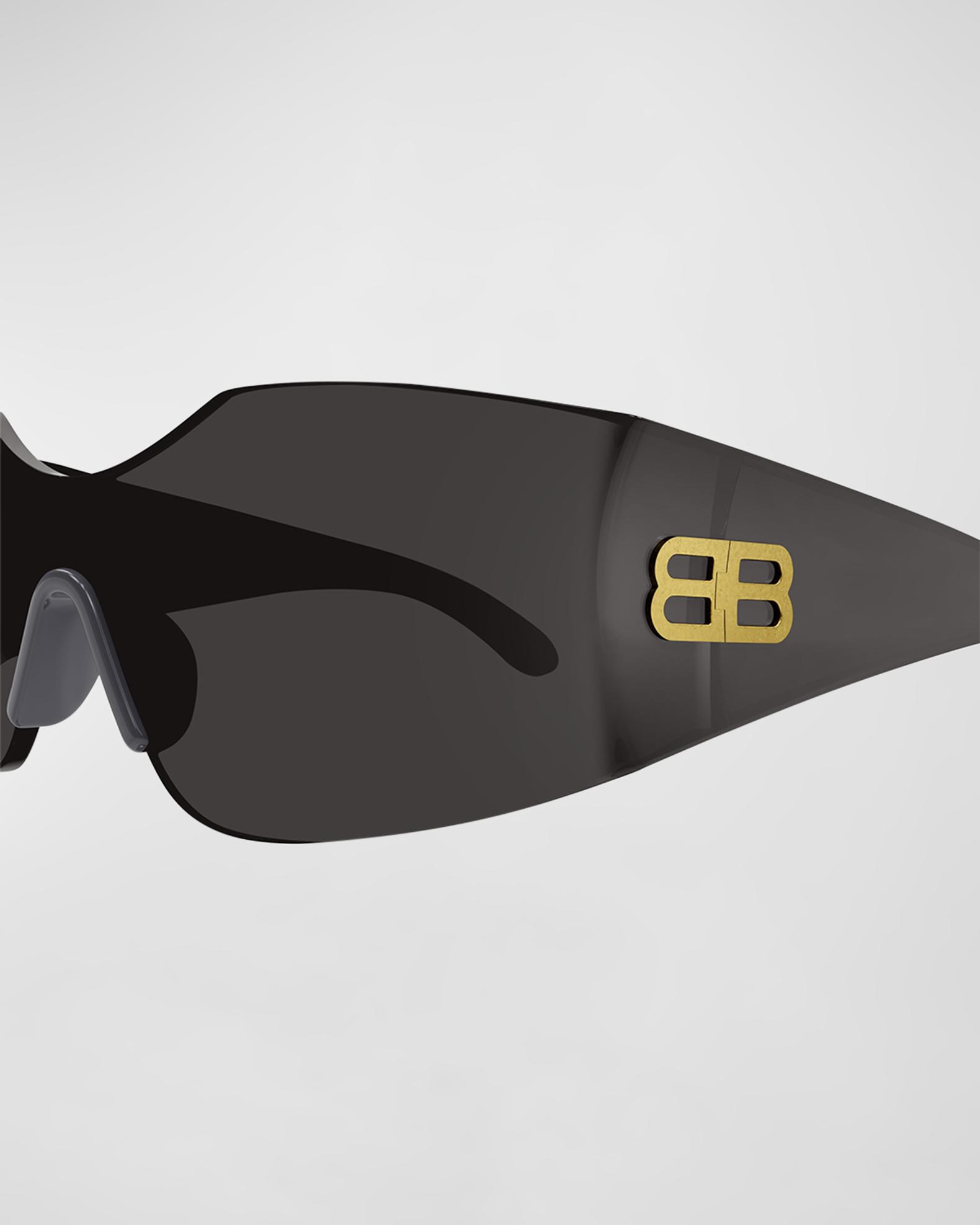Balenciaga BB Nylon Shield Sunglasses | Neiman Marcus