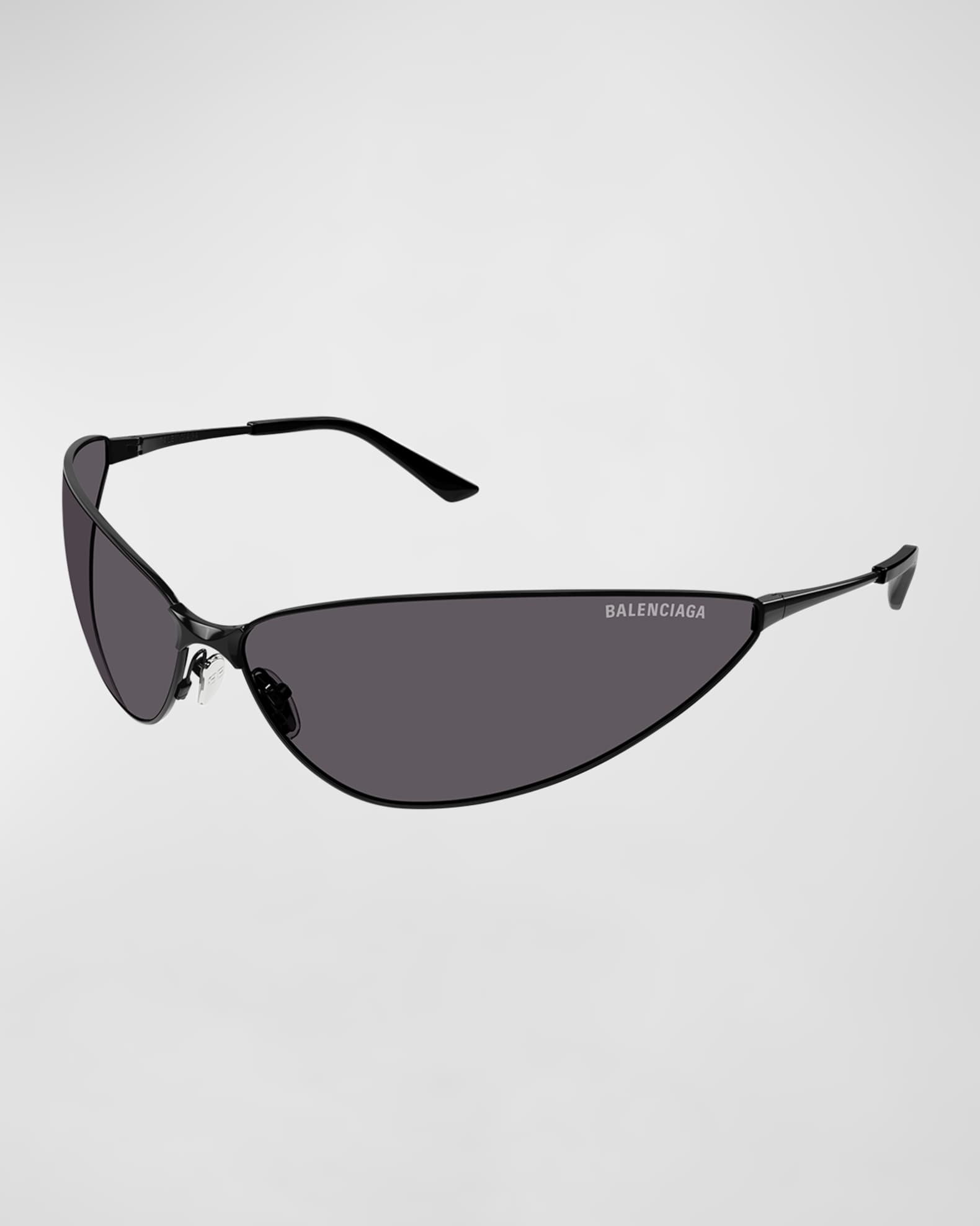 Cat eye metal sunglasses best sale