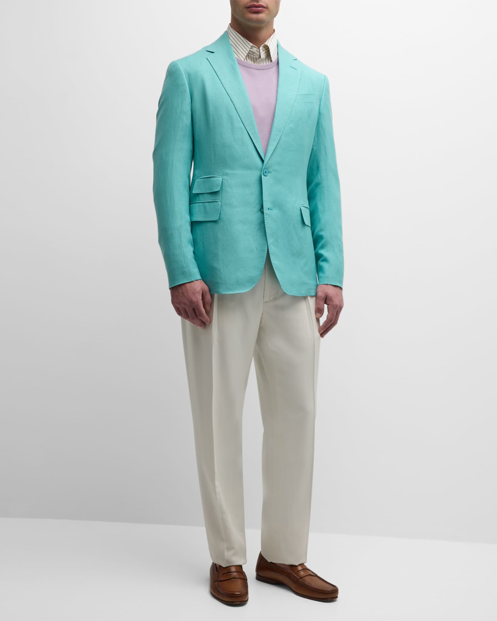 Ralph Lauren Purple Label Men s Kent Hand Tailored Linen and Silk Sport Coat Neiman Marcus