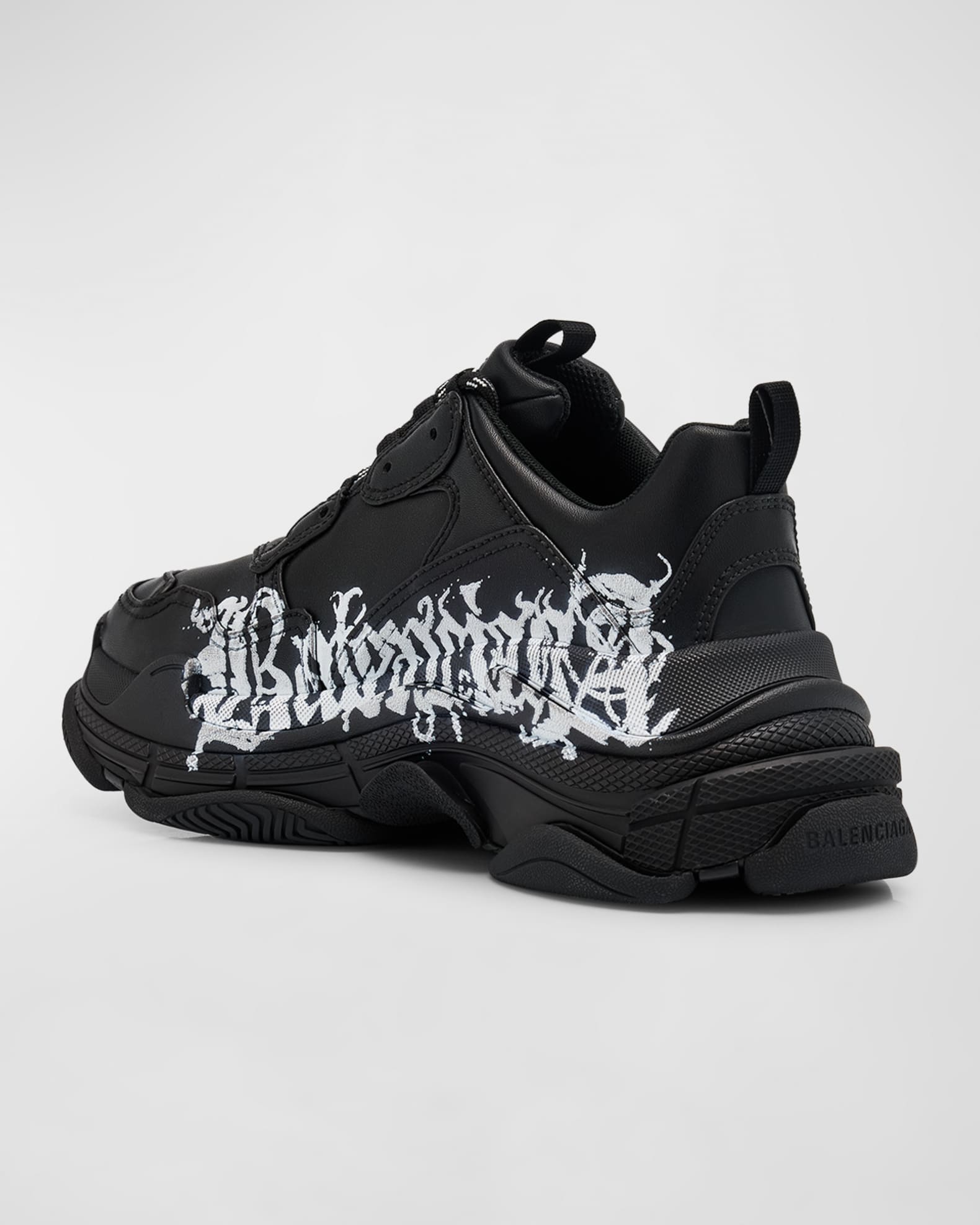 Balenciaga triple s metallic top