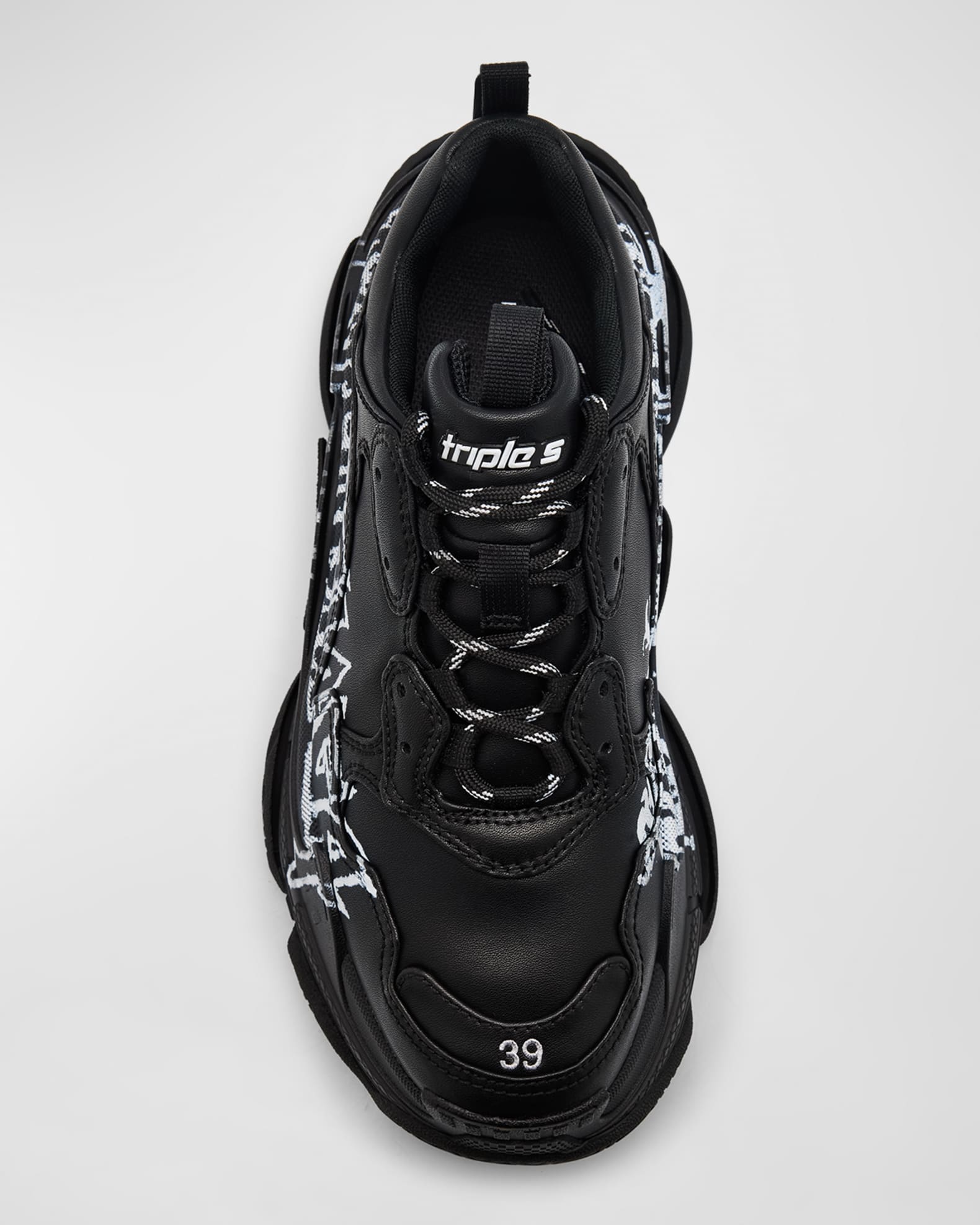 Balenciaga Triple S Sneakers DIY Metal Neiman Marcus