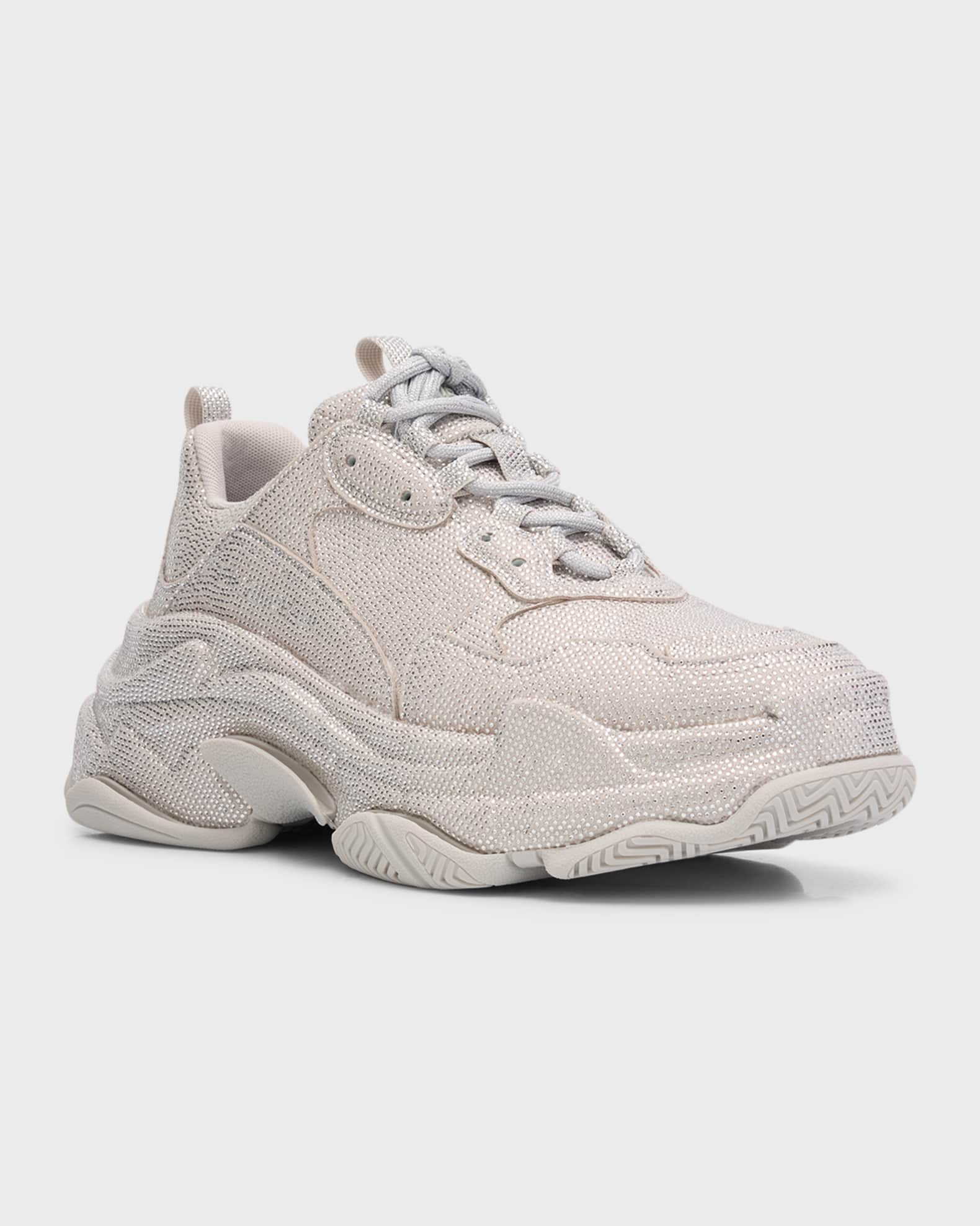 Balenciaga Triple S Sneakers with Rhinestones Neiman Marcus